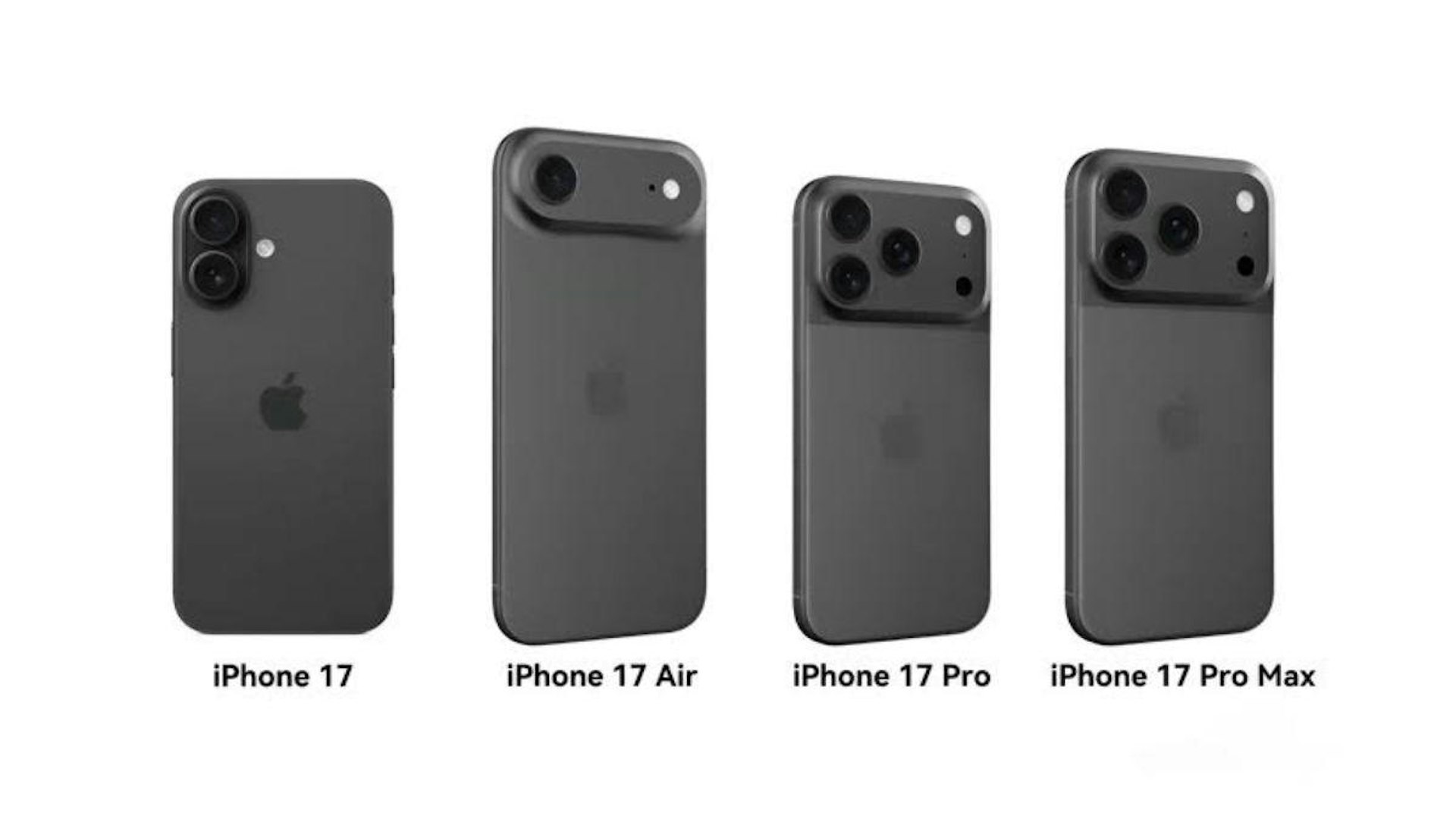 iPhone 17系列4款新機螢幕尺寸曝光!非Pro機更吸引全支援120Hz