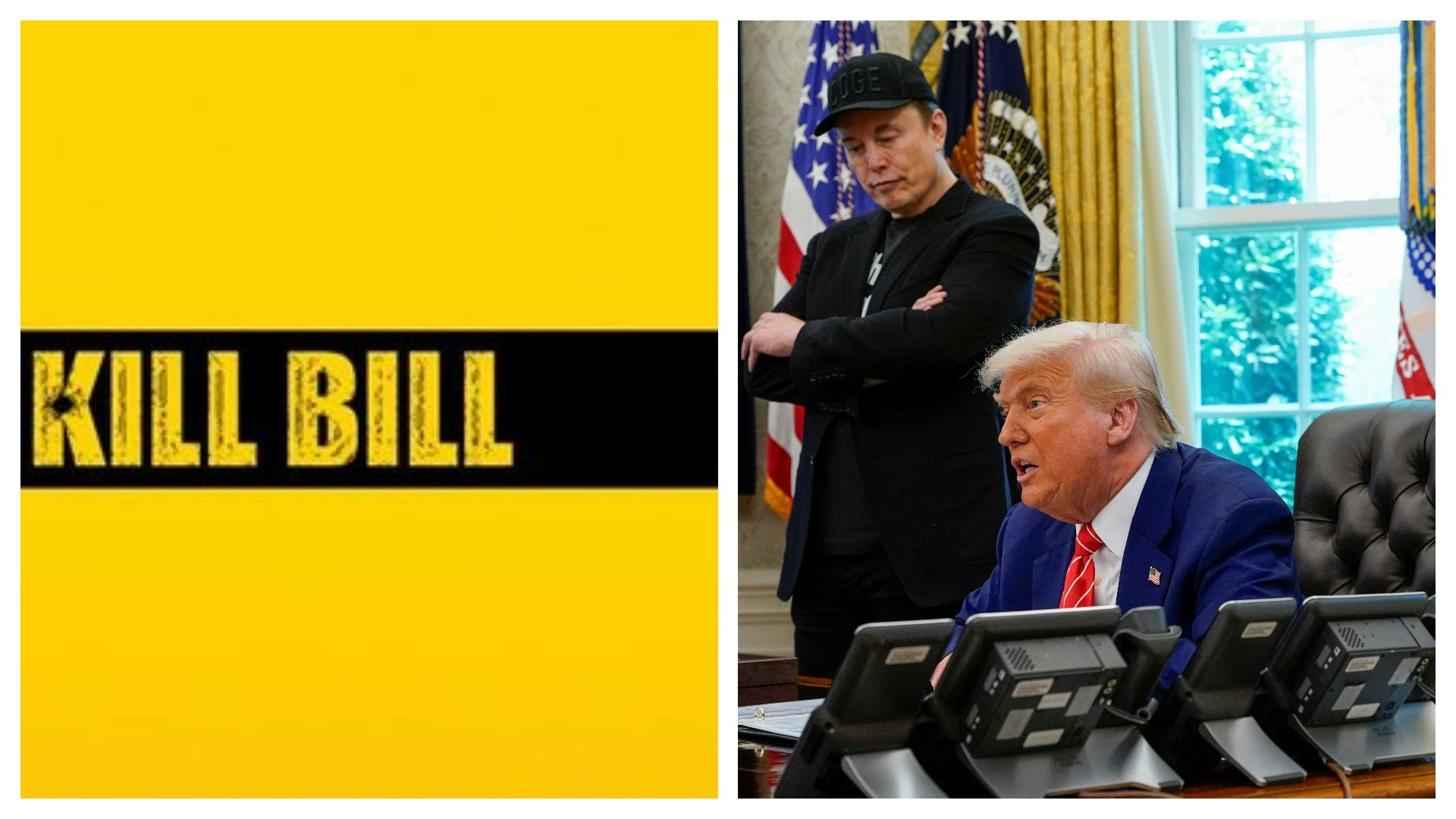 Elon Musk連發數帖再批減稅法案:重擬新法案+Kill Bill海報暗諷