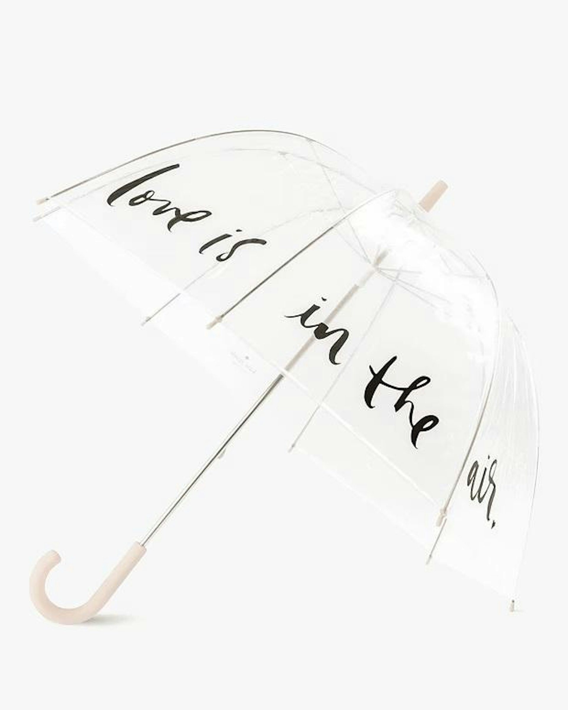 中價雨傘推薦2025|Kate Spade New York Clear/ Black Love Is In The Air Umbrella (品牌官網) 中價雨傘推薦2025|Kate Spade New York Clear/ Black Love Is In The Air Umbrella (品牌官網)