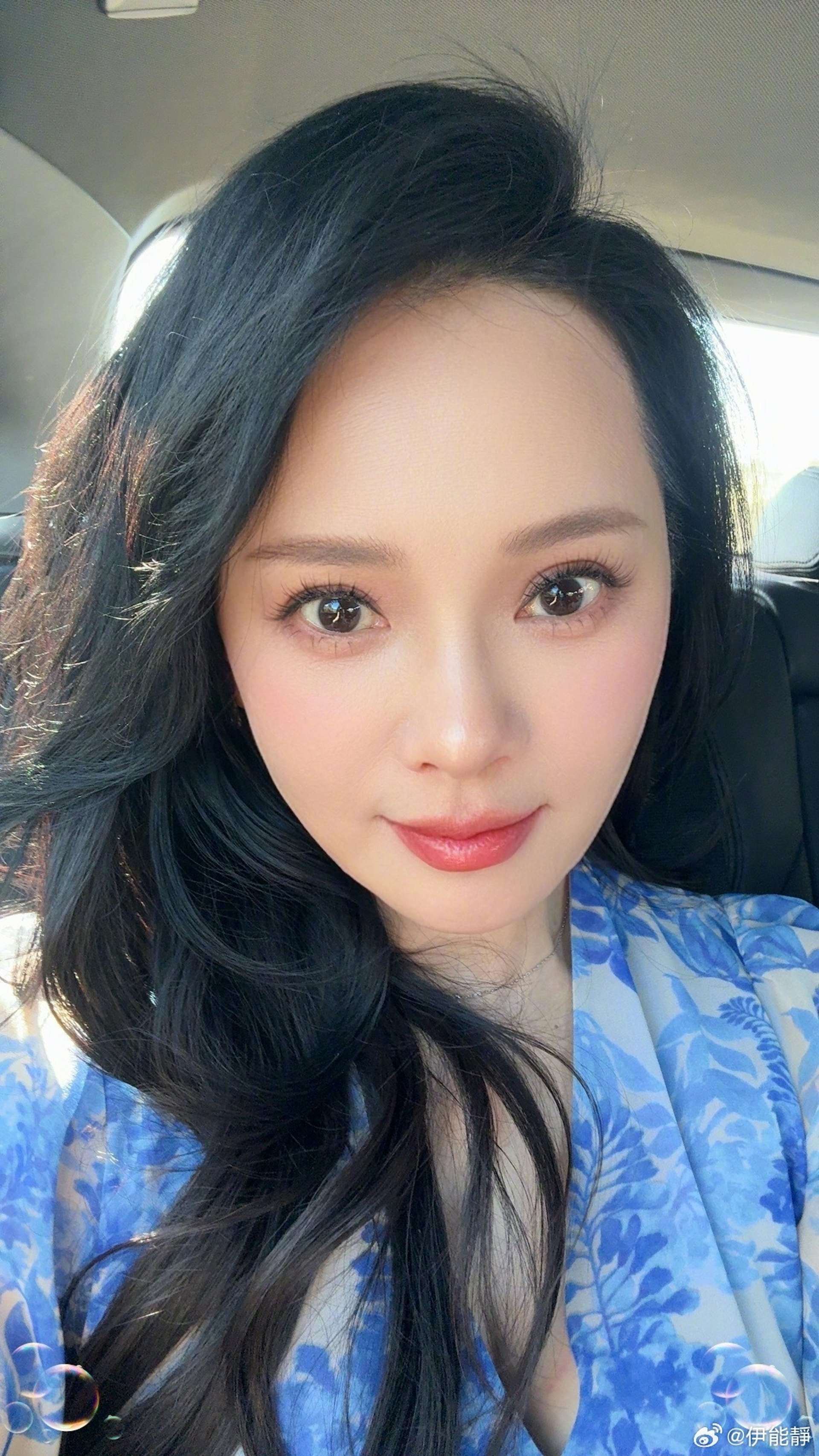 伊能靜在16歲入行。(伊能靜微博圖片) 伊能靜在16歲入行。(伊能靜微博圖片)