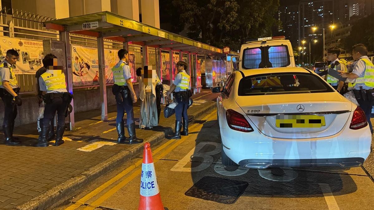 警東九龍截2車拘5人 檢逾$3萬毒品包括太空油 警另拘3人涉醉駕