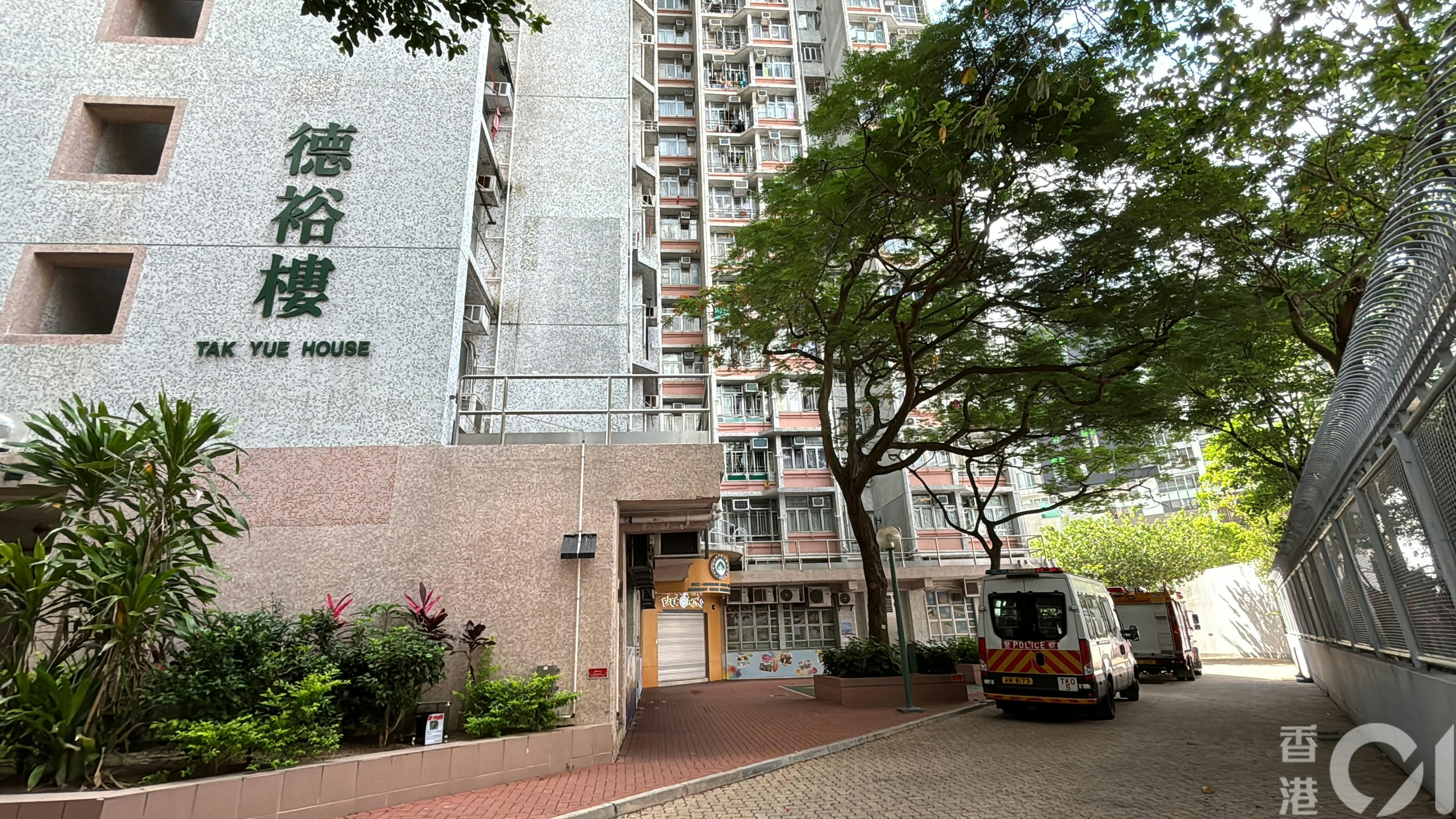 珍惜生命|將軍澳厚德邨老婦墮平台 當場證不治