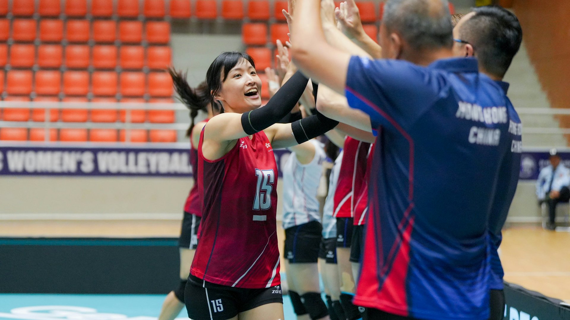 亞洲女排國家盃|港隊小組1勝2負 余映姿詹詠琳合轟36分擊退印度 亞洲女排國家盃|港隊小組1勝2負 余映姿詹詠琳合轟36分擊退印度