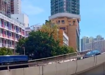 白頭翁駕電動輪椅闖清水灣道 網民:希望佢屋企人見到可以制止