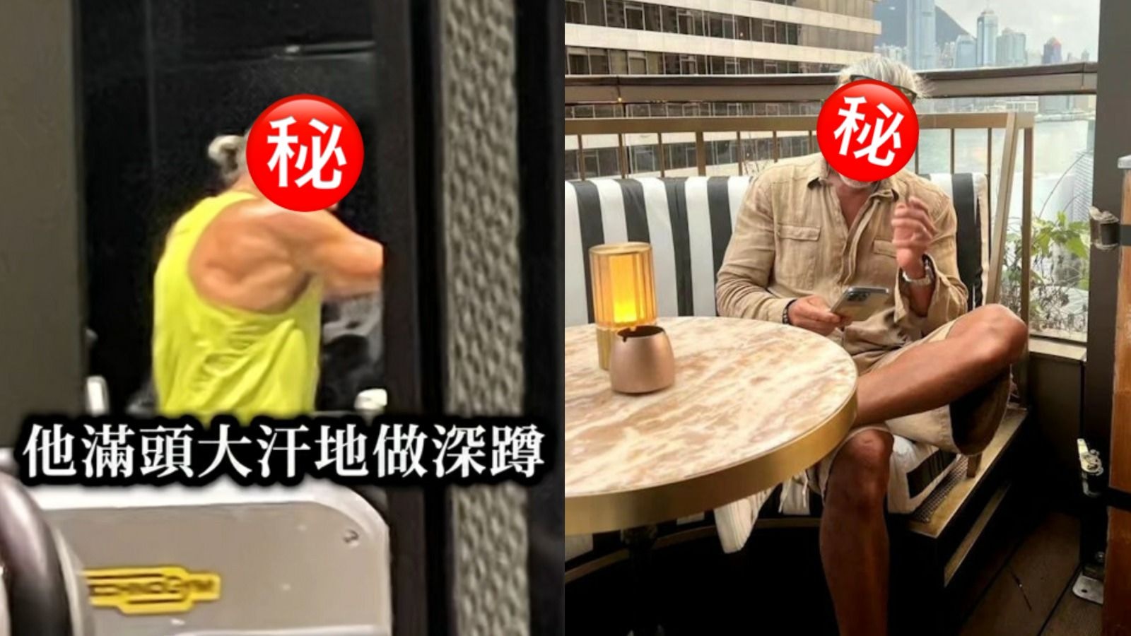 張耀揚做gym被偶遇爆肌震撼網民 分享健身心得不吃不喝兩樣嘢