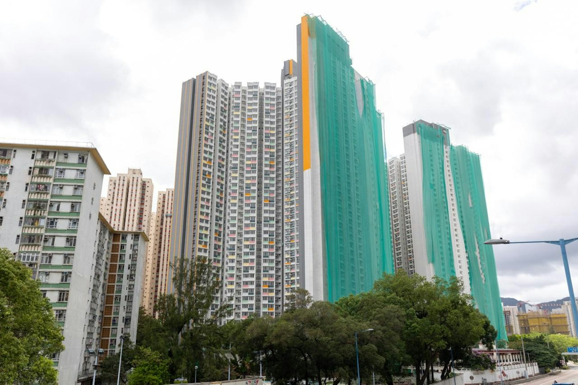 綠置居宏緻苑位於九龍灣宏照道,麗晶花園與坪石邨之間,提供2,576個單位。(資料圖片/梁鵬威攝) 綠置居宏緻苑位於九龍灣宏照道,麗晶花園與坪石邨之間,提供2,576個單位。(資料圖片/梁鵬威攝)