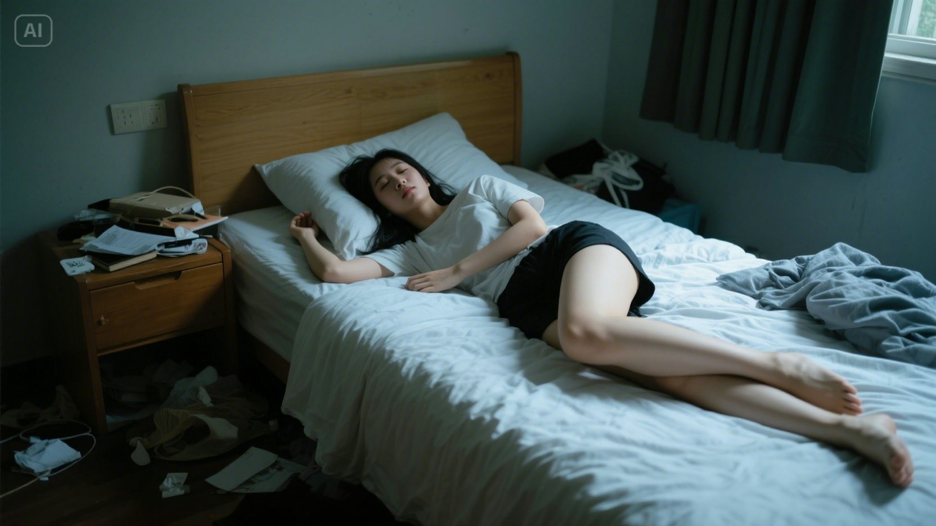 躺平再进化! 中国Z世代掀起当“老鼠人”风潮 非懒惰而是更消极(AI生成图像)