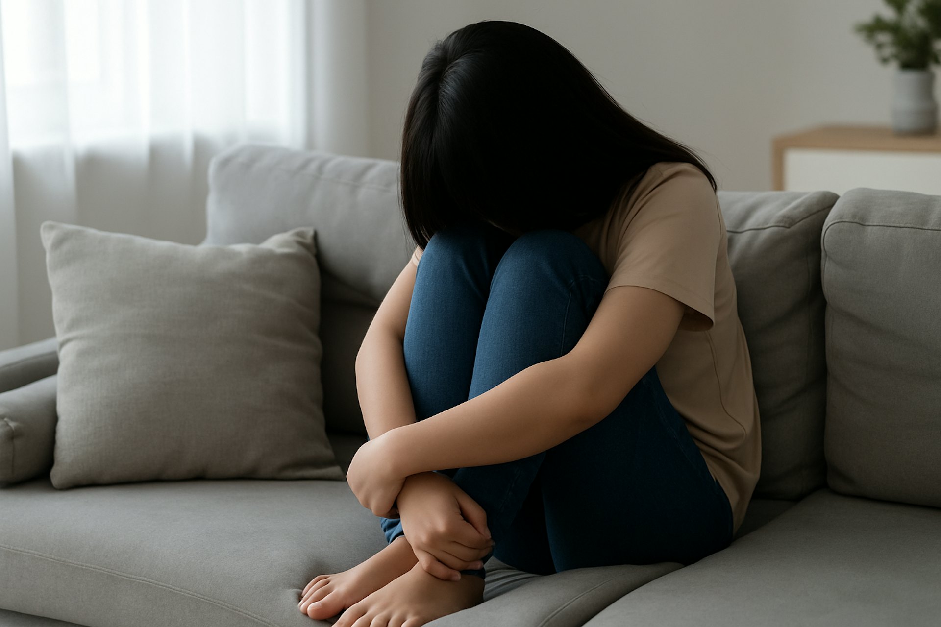 受害人被猥褻後一直啞忍,到10年後終於提告。(AI生成圖片) 受害人被猥褻後一直啞忍,到10年後終於提告。(AI生成圖片)