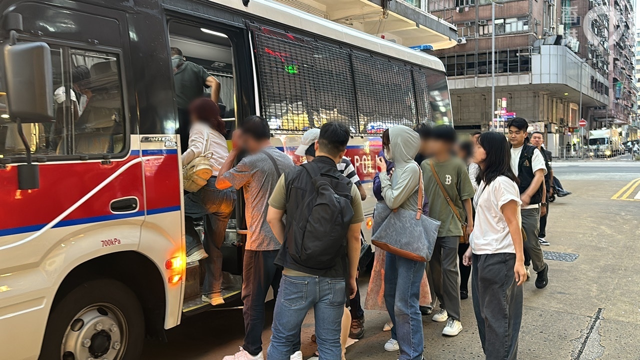 旺角反黑組建興大廈冚賭檔 拘捕50多人