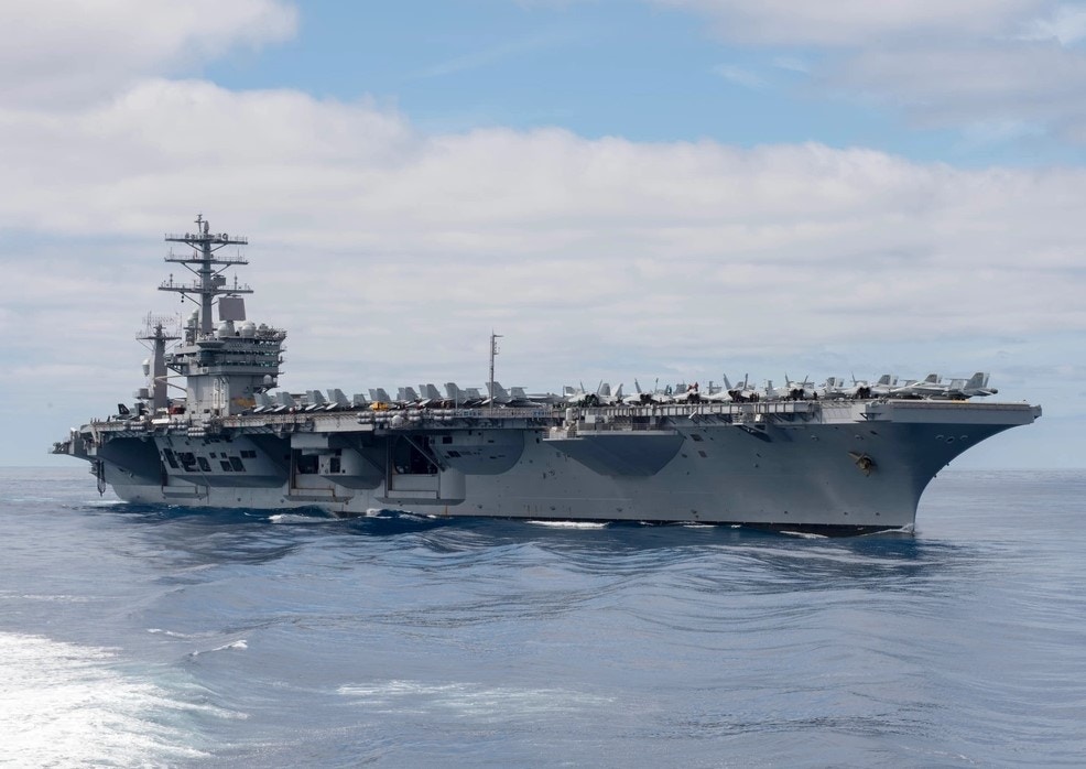 以色列伊朗衝突之際 美媒:美國尼米茲號航空母艦改道駛向中東