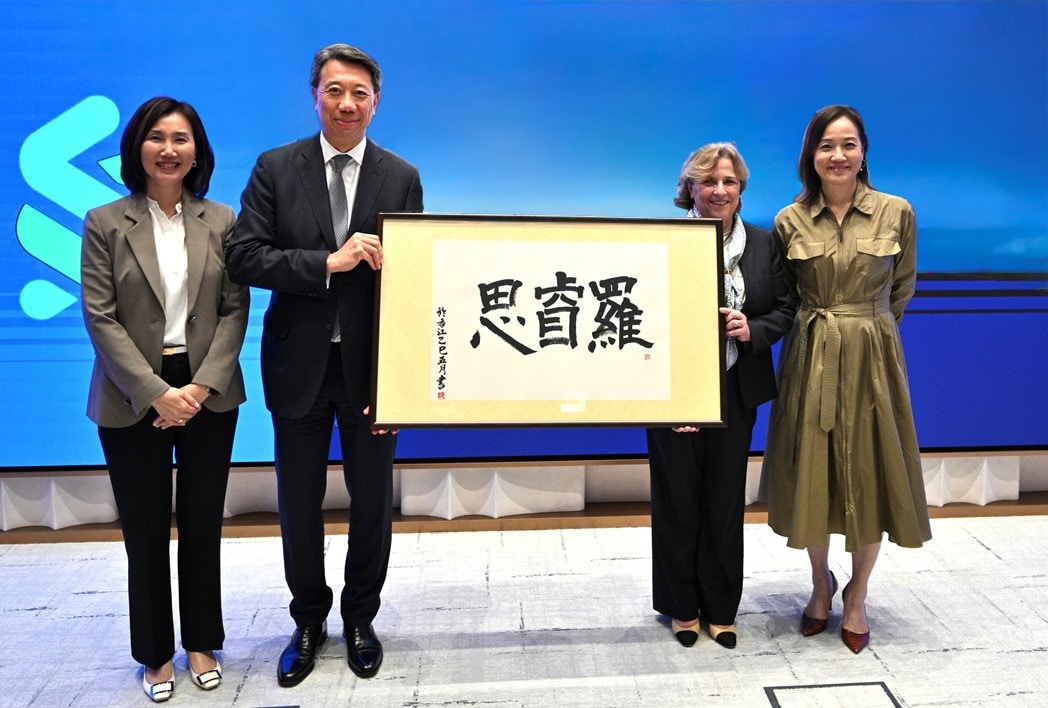 渣打主席羅睿思訪港　為上任後首個市場視察地