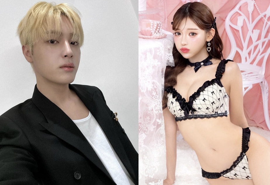 韓國男團THE BOYZ成員周鶴年被爆與日本前AV女優明日花綺羅私下會面。（網上圖片）