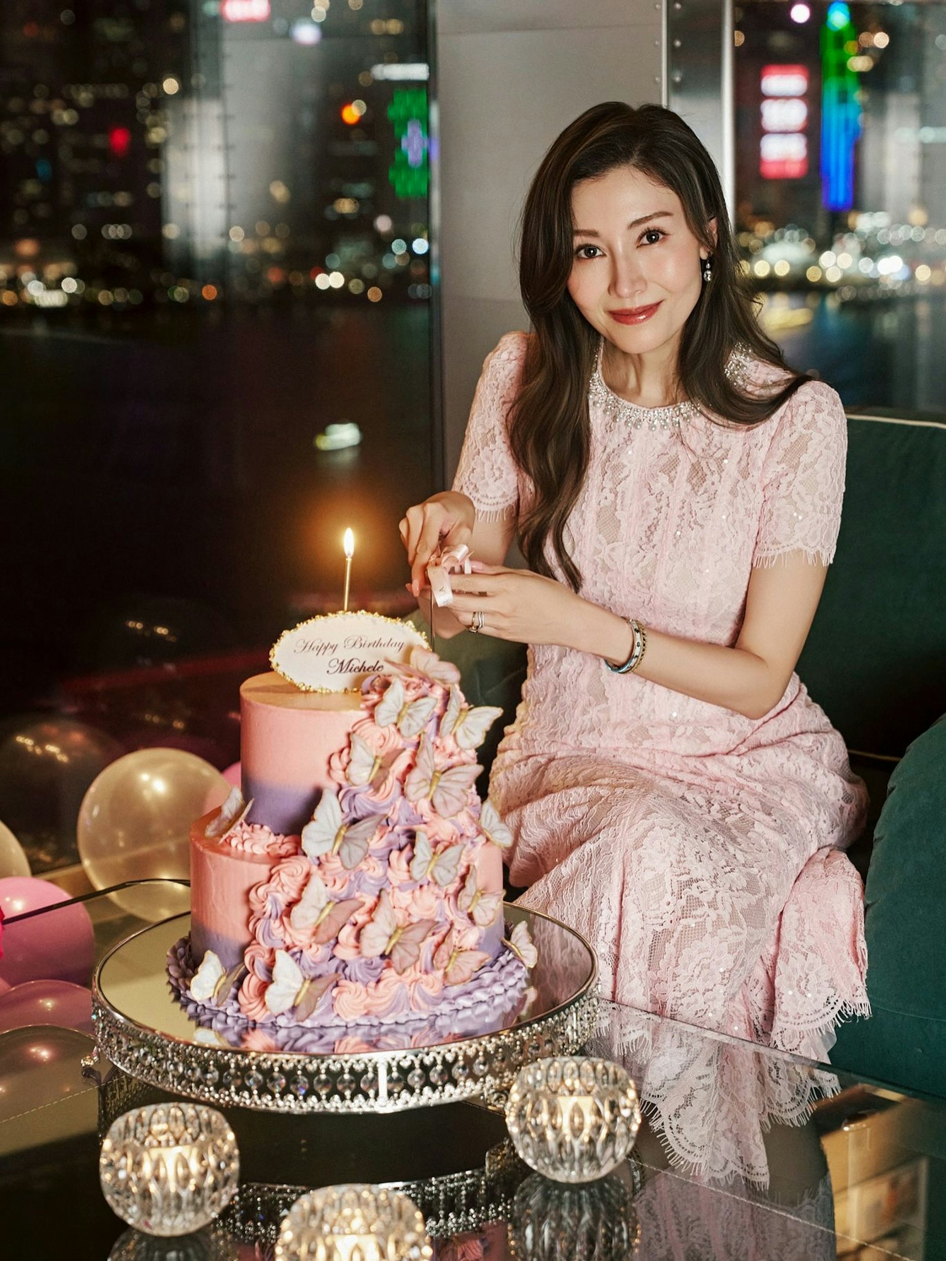 大美人李嘉欣55歲生日。(IG:@michele_monique_reis) 大美人李嘉欣55歲生日。(IG:@michele_monique_reis)