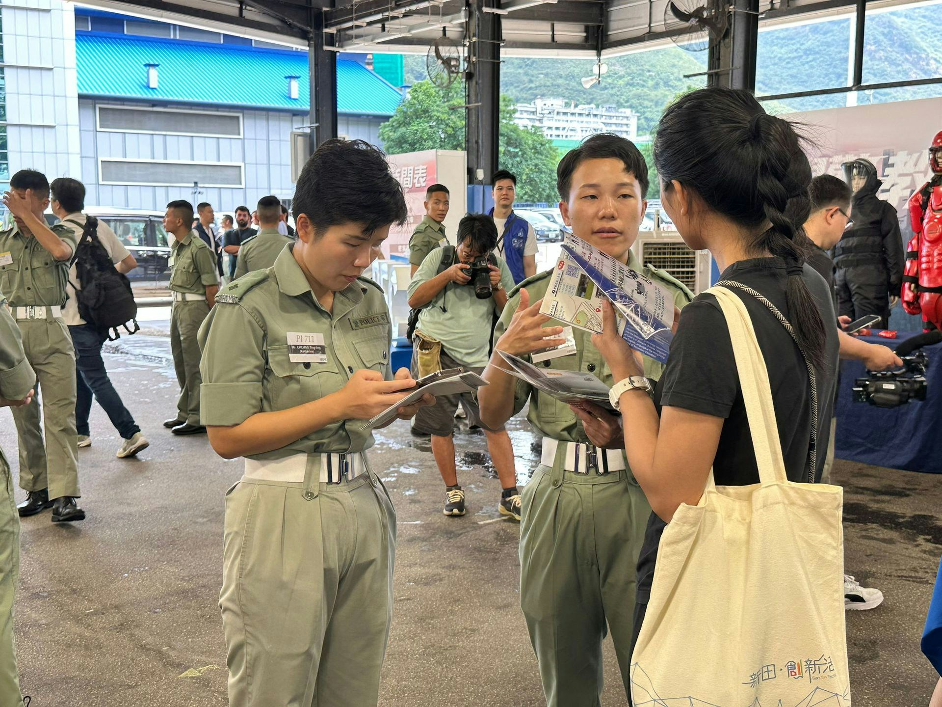 警察招募｜半日逾千人參加體驗日　18歳青年報考：投身警隊是夢想