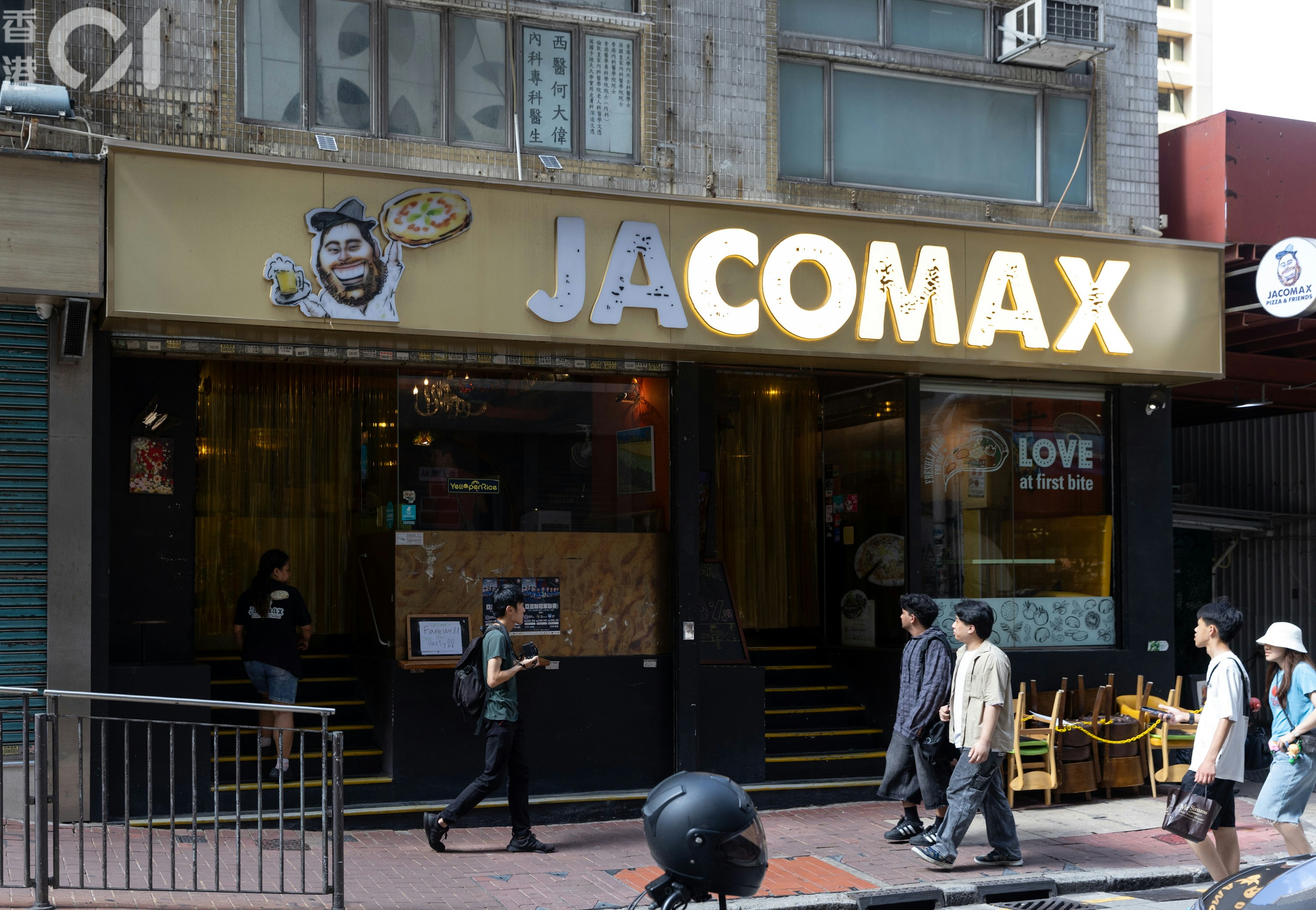 開業14年的薄餅店JACOMAX，早前宣布將於月底結業。（夏家朗攝）