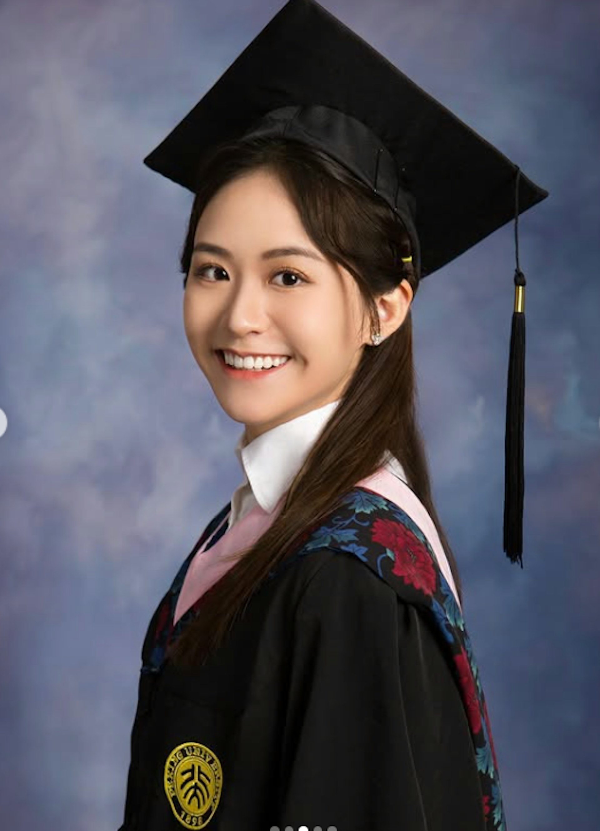 莊雅婷放棄英國留學,攻讀北京大學雙學位。(IG@angel.cnt)