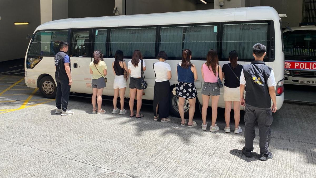 跨部門油尖打擊非法勞工及和掃黃 26男女被捕