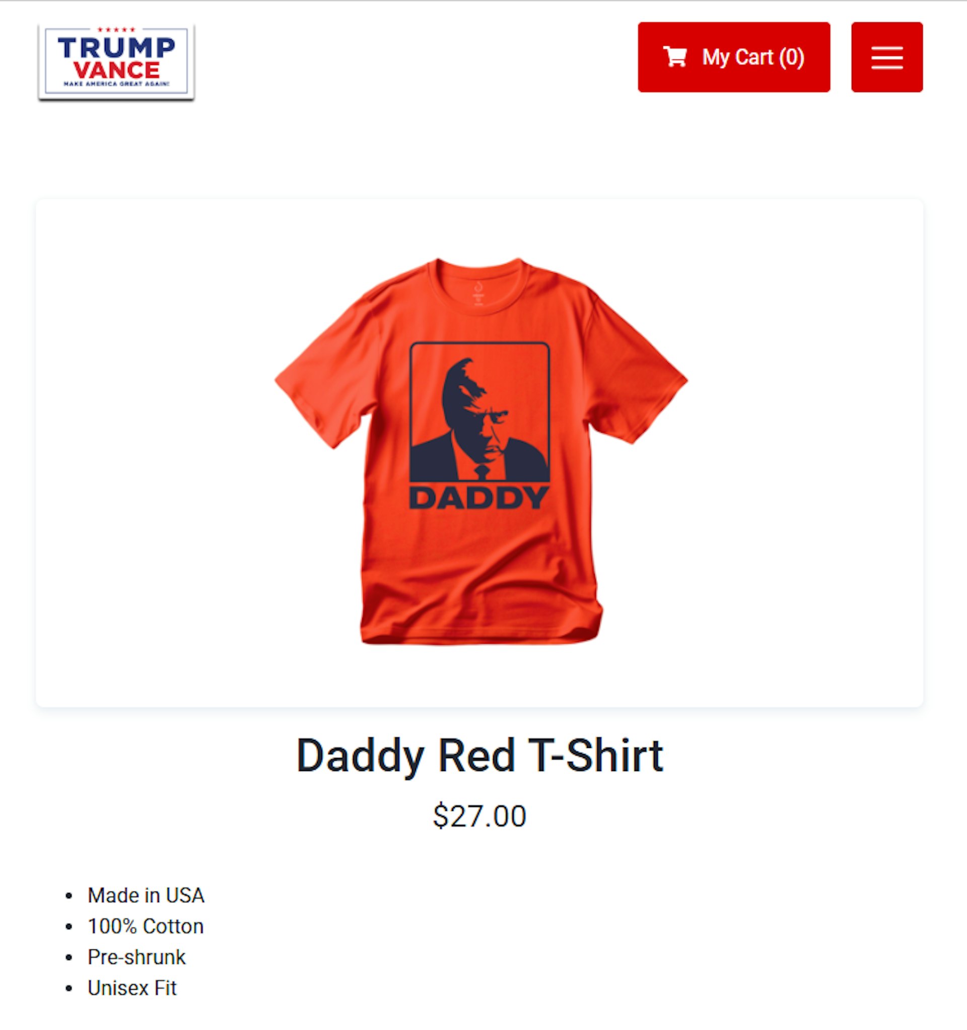 北約峰會上北約秘書長、荷蘭前首相呂特(Mark Rutte)以「Daddy」以「Daddy」形容美國總統特朗普(Donald Trump,又譯川普)後,白宮在特朗普出席完北約峰會返美之際發布影片稱「爸爸回家了」,特朗普競選籌款部門更是開始銷售印有「Daddy」字眼的T恤。(特朗普競選籌款網站) 北約峰會上北約秘書長、荷蘭前首相呂特(Mark Rutte)以「Daddy」以「Daddy」形容美國總統特朗普(Donald Trump,又譯川普)後,白宮在特朗普出席完北約峰會返美之際發布影片稱「爸爸回家了」,特朗普競選籌款部門更是開始銷售印有「Daddy」字眼的T恤。(特朗普競選籌款網站)