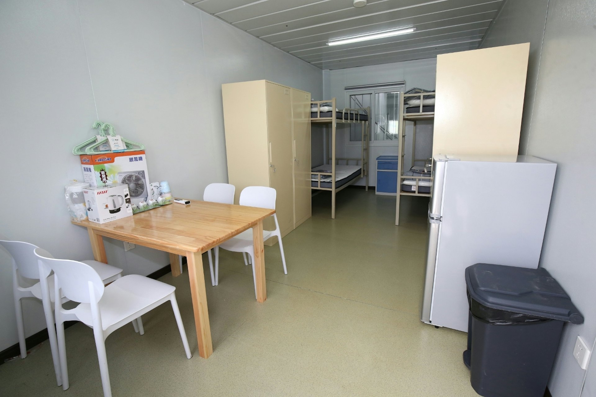 現場是元朗潭尾建造業輸入勞工宿舍。(網上圖片) 現場是元朗潭尾建造業輸入勞工宿舍。(網上圖片)