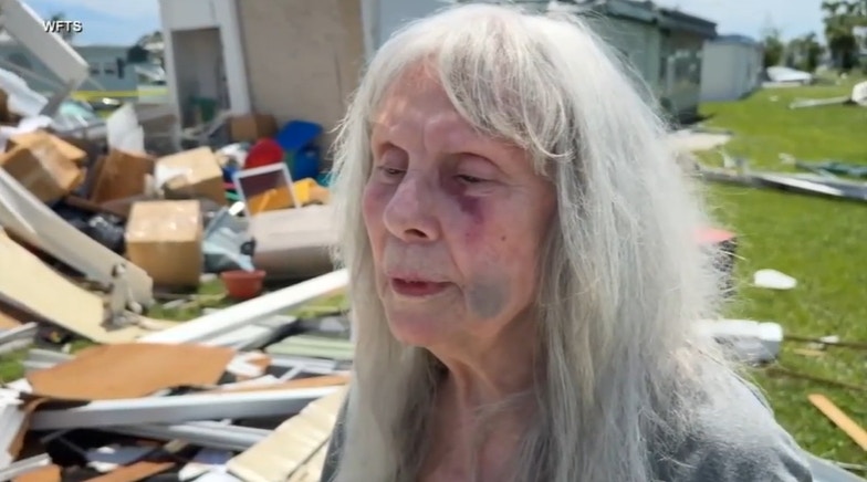 美國城鎮遭龍捲風侵襲76歲婦連人帶屋吹上半空奇蹟生還僅輕傷