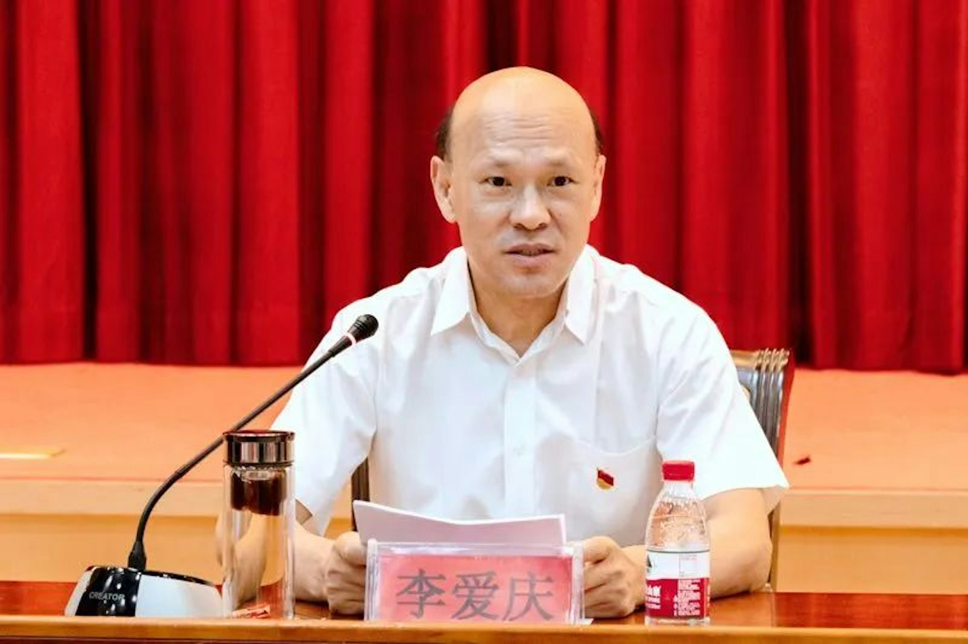 李愛慶。(每日經濟新聞) 李愛慶。(每日經濟新聞)