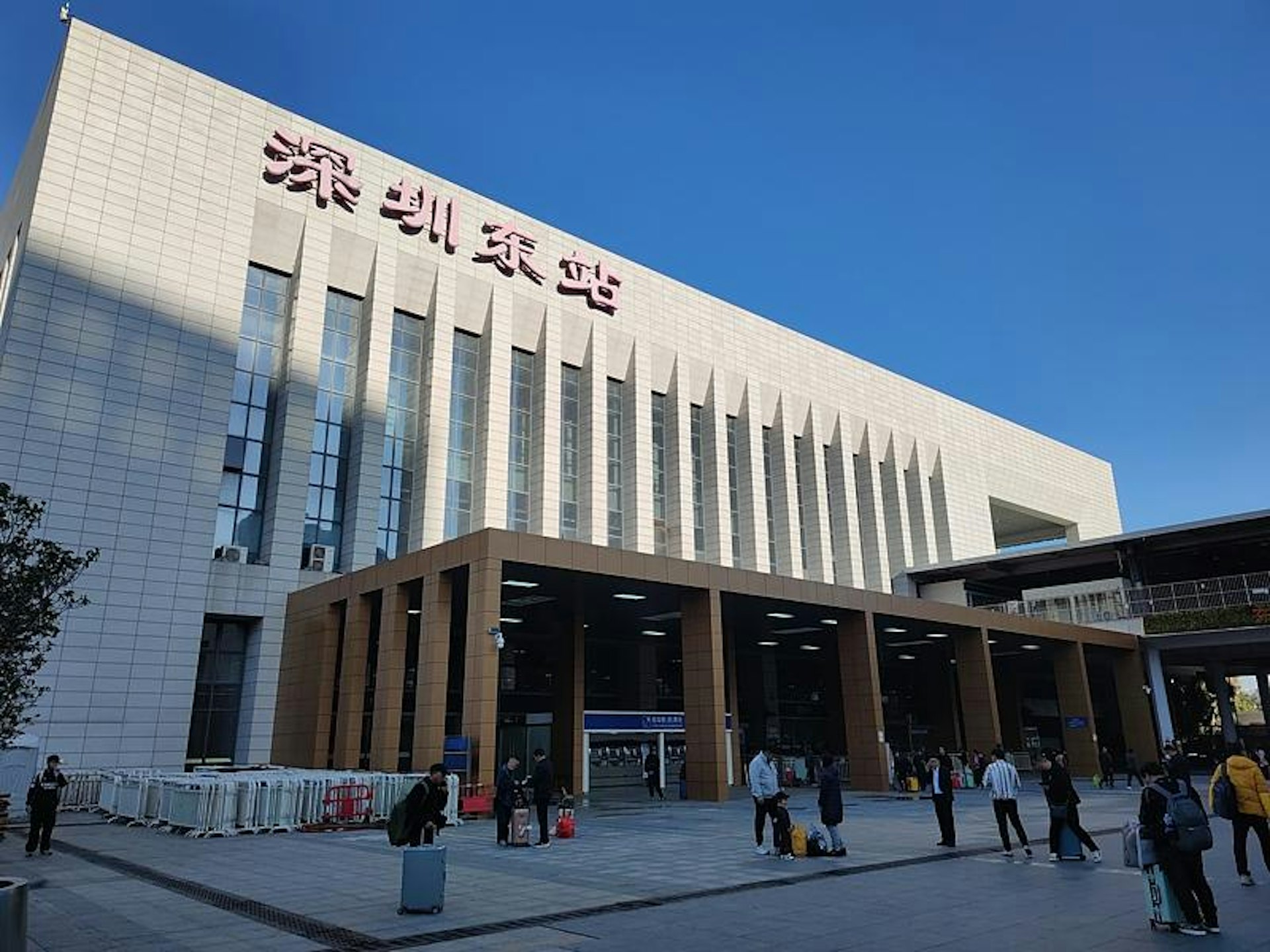 2024年3月12日,深圳東站,火車站。(CFP) 2024年3月12日,深圳東站,火車站。(CFP)