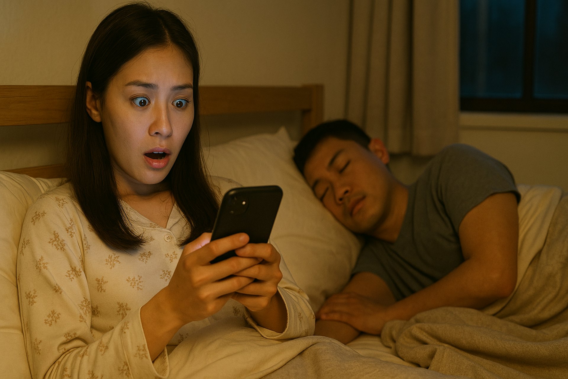 樓主驚揭丈夫隱瞞買手信送給女同事。(AI生成圖片) 樓主驚揭丈夫隱瞞買手信送給女同事。(AI生成圖片)