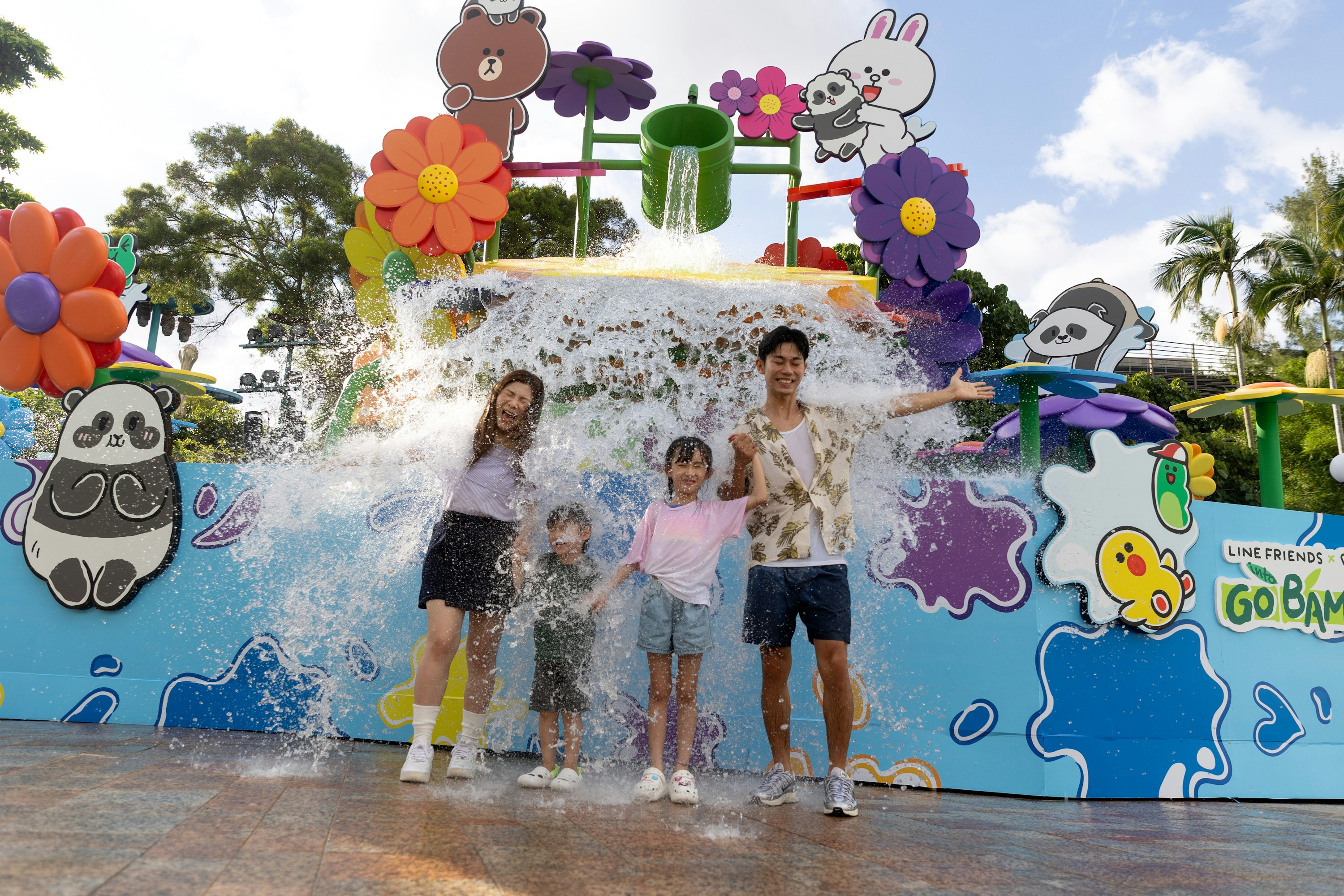 大熊貓BB一歲生日|海洋公園夏水禮濕身體驗 生日特別版光影盛夜