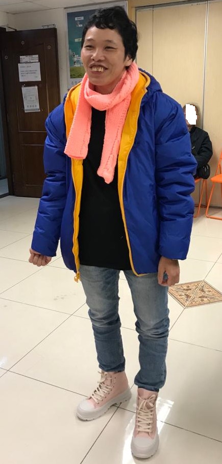 女死者今年1月曾走失，一周後在尖沙咀彌敦道被尋回；當時警方曾發相尋人。（警方圖片）