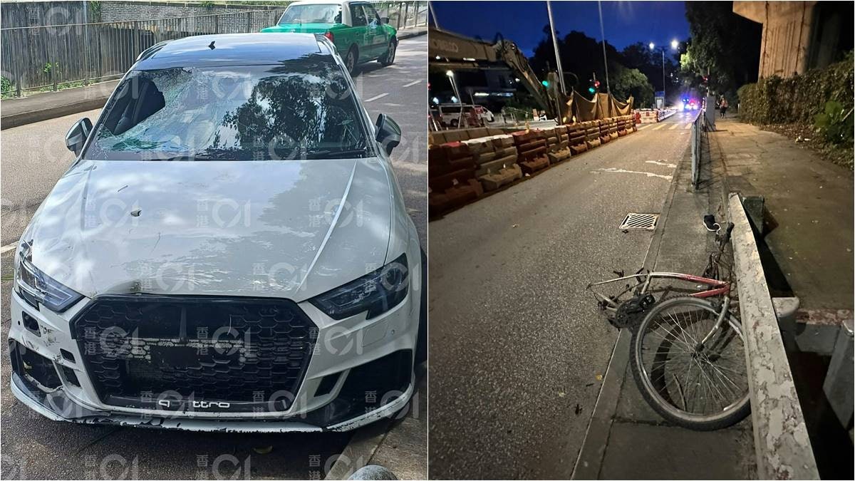 元朗奪命車禍|19歲過期學神撞斃單車翁 被控5罪 今早提堂 元朗奪命車禍|19歲過期學神撞斃單車翁 被控5罪 今早提堂