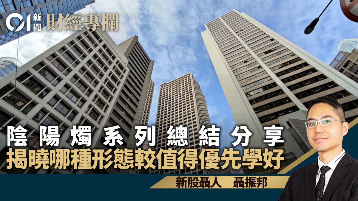 陰陽燭系列總結分享揭曉哪種形態較值得優先學好｜聶振邦