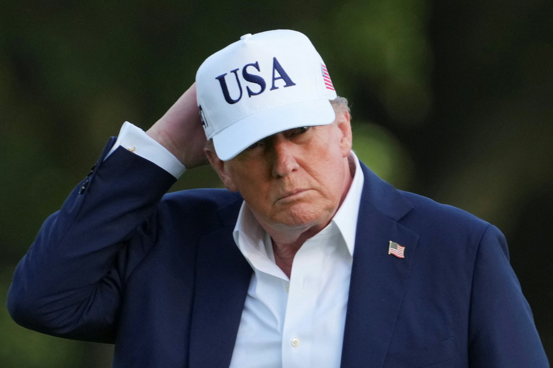 2025年7月6日,美國總統特朗普(Donald Trump,又譯川普)抵達華盛頓特區白宮的一刻。(Reuters) 2025年7月6日,美國總統特朗普(Donald Trump,又譯川普)抵達華盛頓特區白宮的一刻。(Reuters)