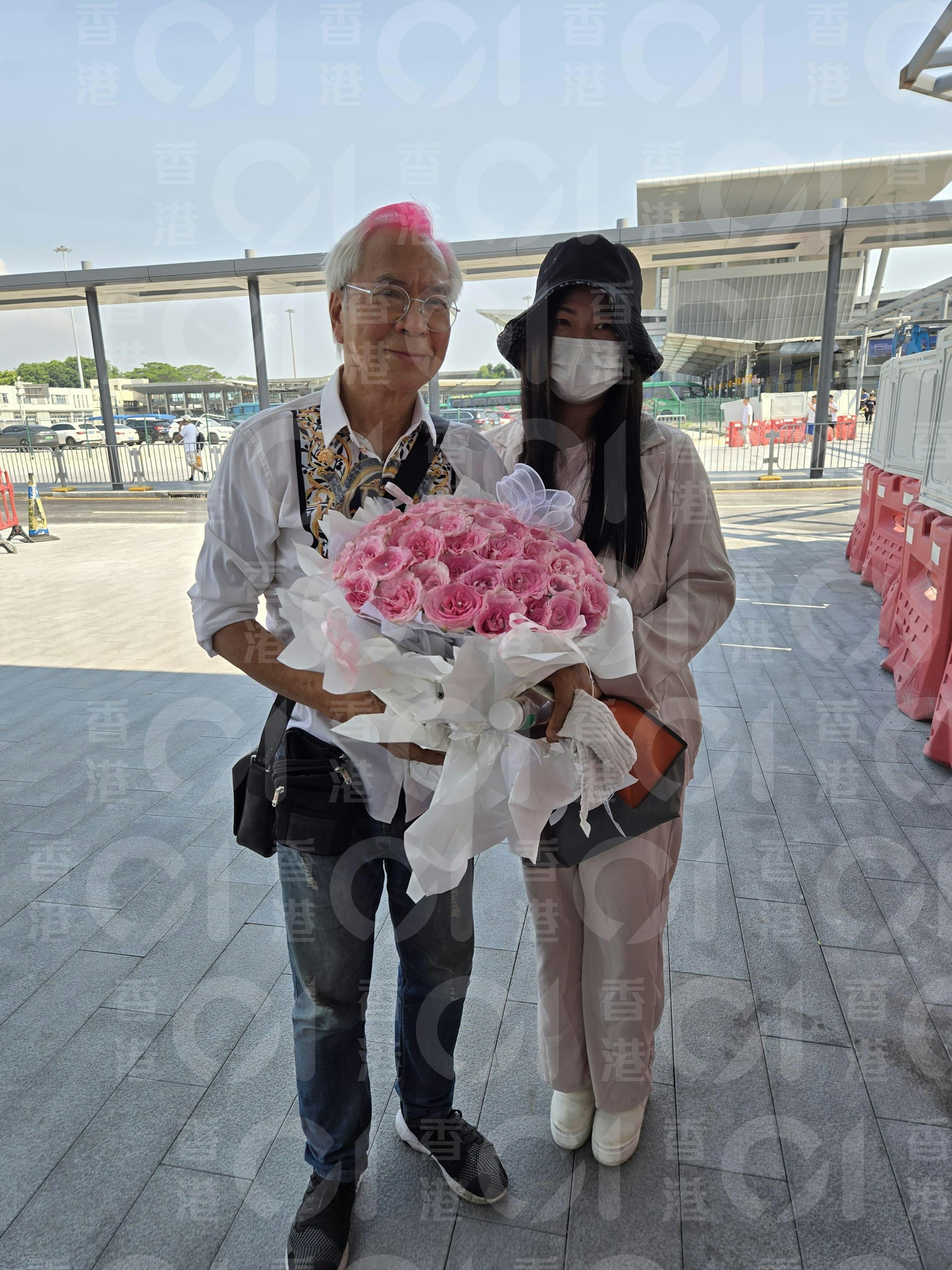 基哥好開心。(葉志明攝)