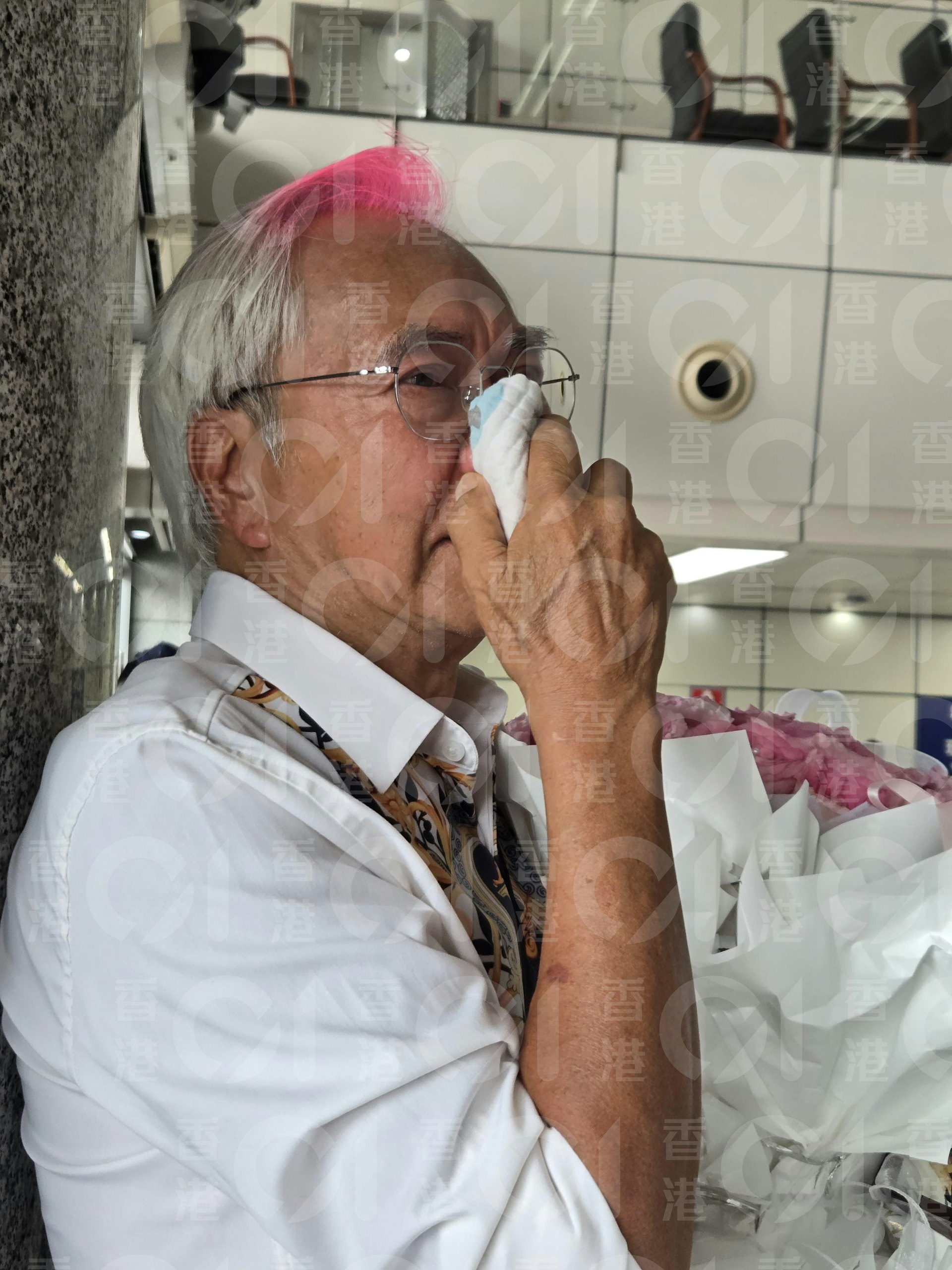 喊晒口。(葉志明攝)