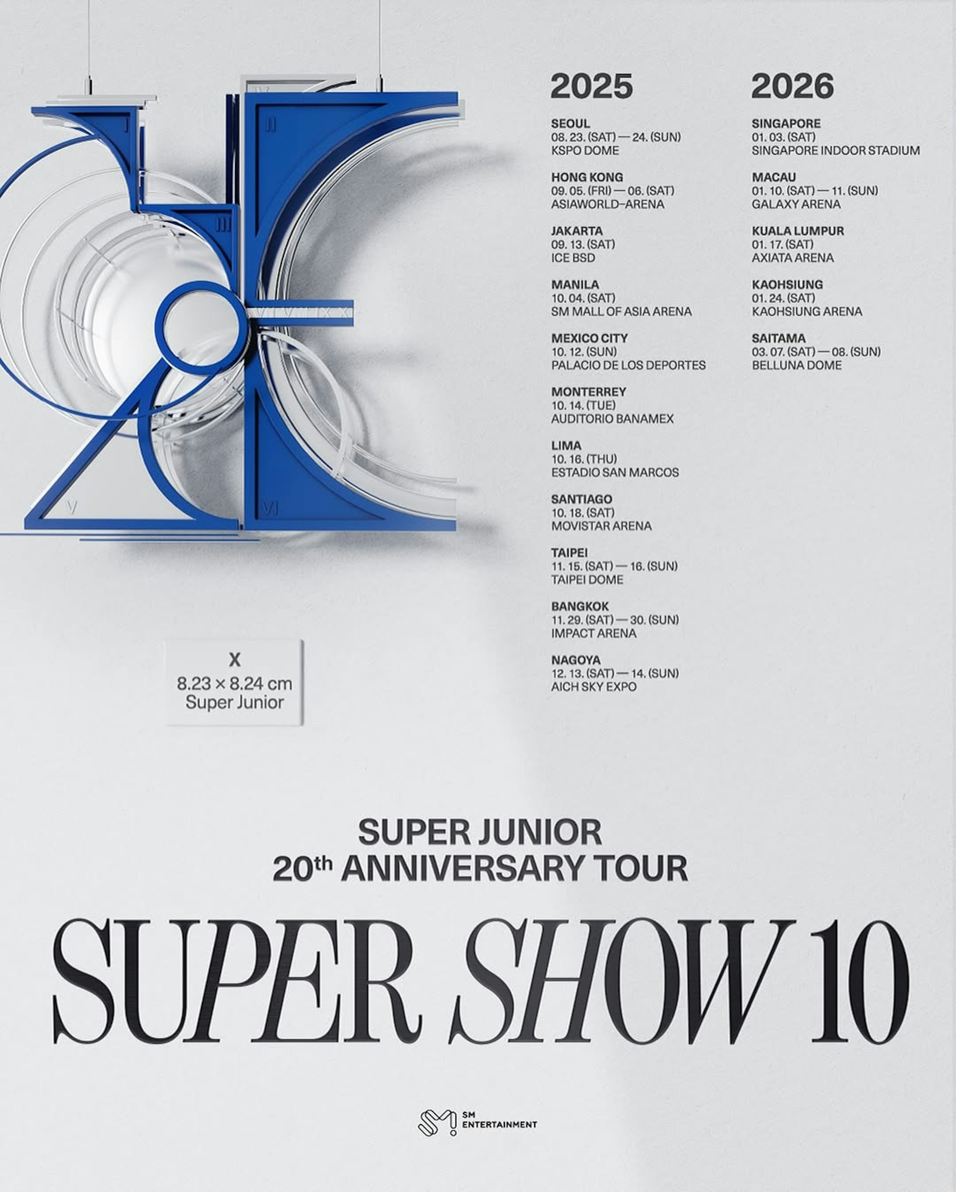 Super Junior香港演唱會《SUPER SHOW 10》(superjunior@Instagram) Super Junior香港演唱會《SUPER SHOW 10》(superjunior@Instagram)