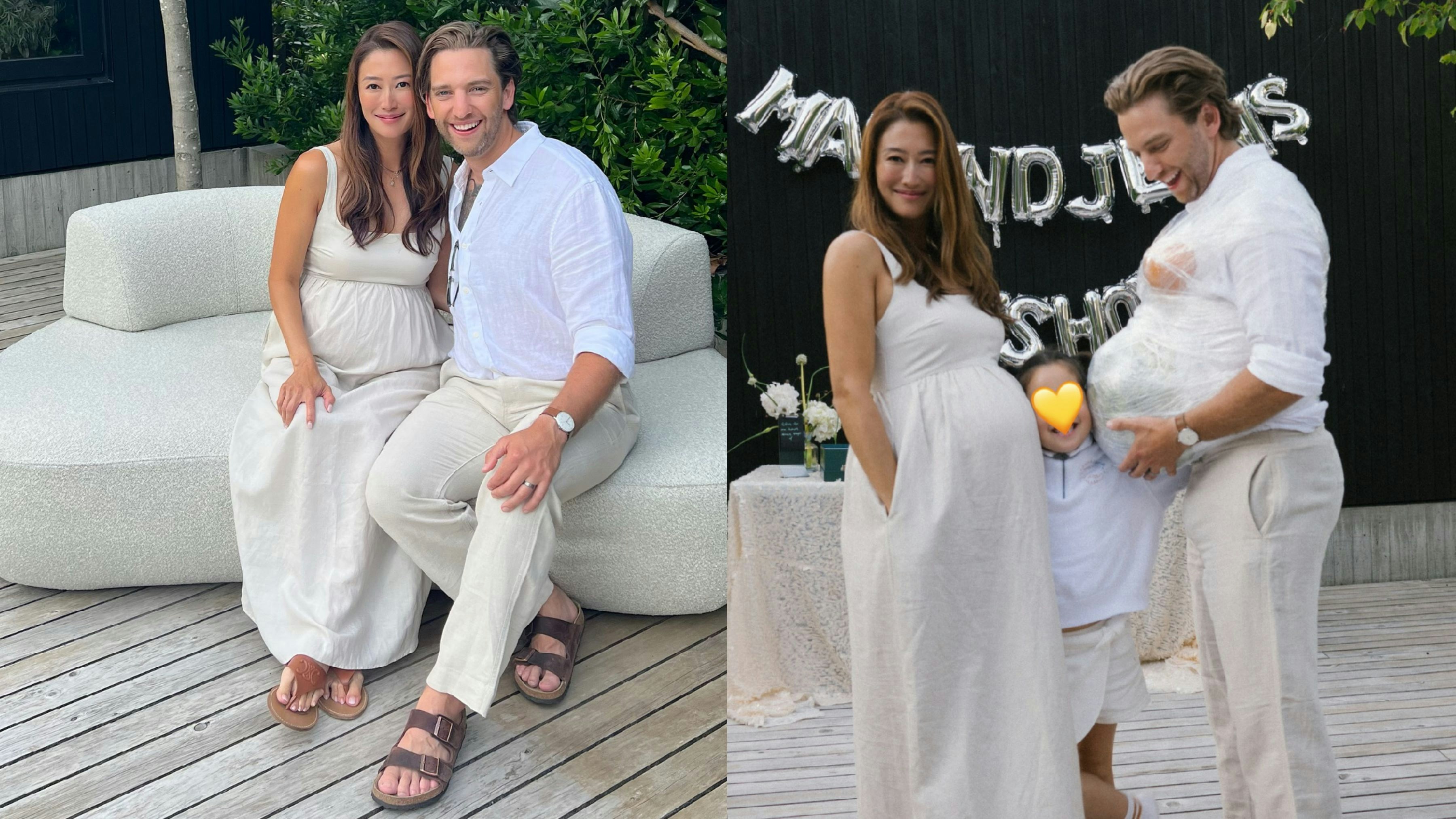 謝婷婷懷孕9個月搞Baby Shower 出身破碎家庭感激朋友陪伴如家人