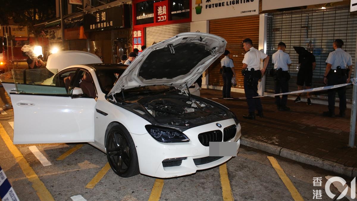 旺角寶馬變「毒品快餐車」 PTU檢武器毒品包括太空油 4人被捕