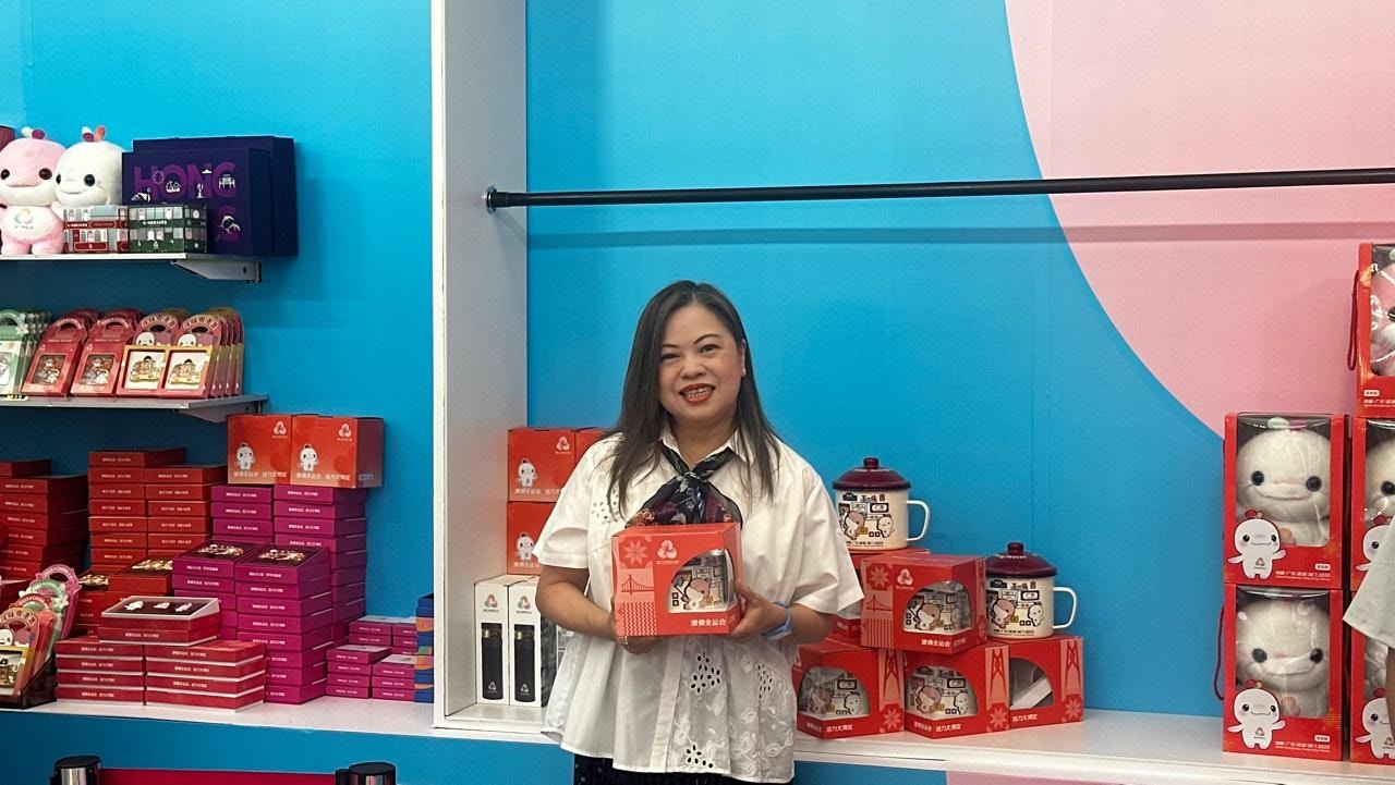 全運會|紀念品店下周一開業 羅淑佩快閃店先買3樣:冀大家喜歡