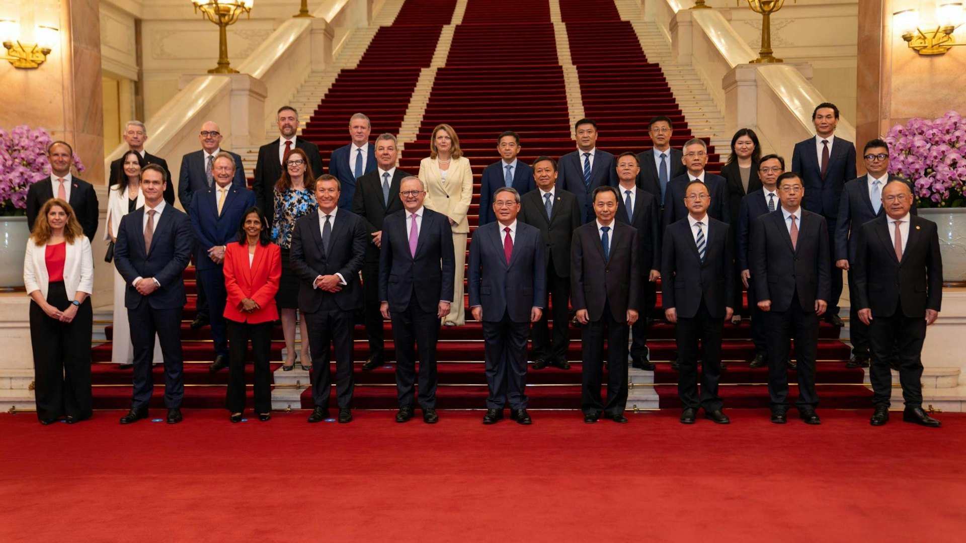 李強晤澳洲總理阿爾巴尼斯 中澳簽署貿易農業旅遊等多項合作文件