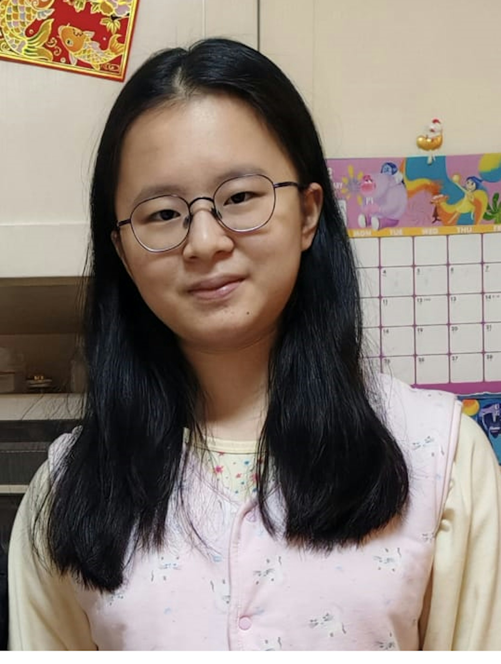 失蹤女子郭靄筠(18歲)近照。(警方提供)