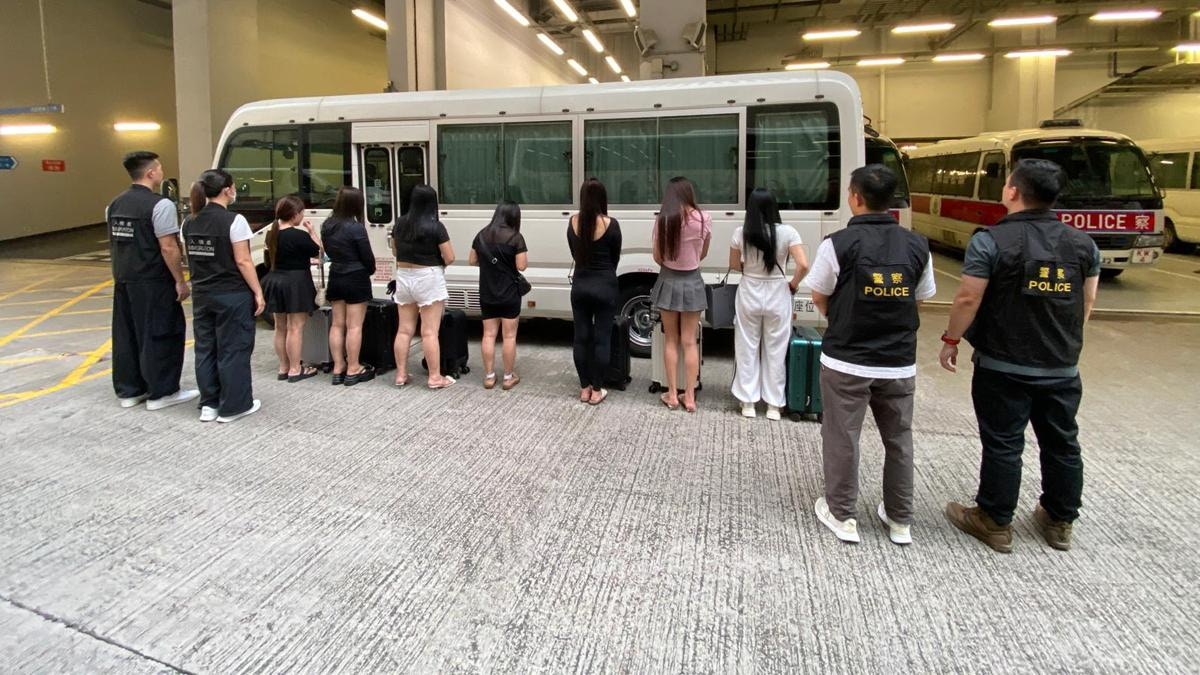 跨部門油麻地掃黃 7名雙程證內地女被捕