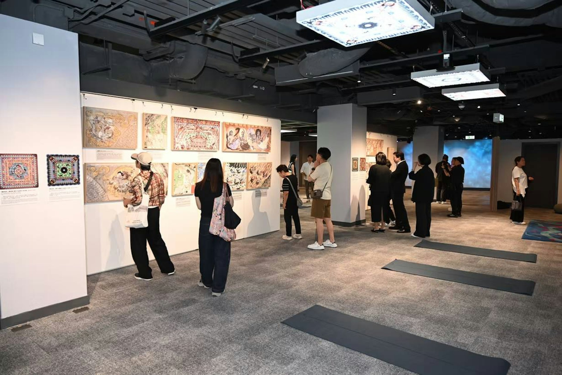 展覽分為六大主題,共展出78件/套具代表性的敦煌藝術品。(官方圖片) 展覽分為六大主題,共展出78件/套具代表性的敦煌藝術品。(官方圖片)