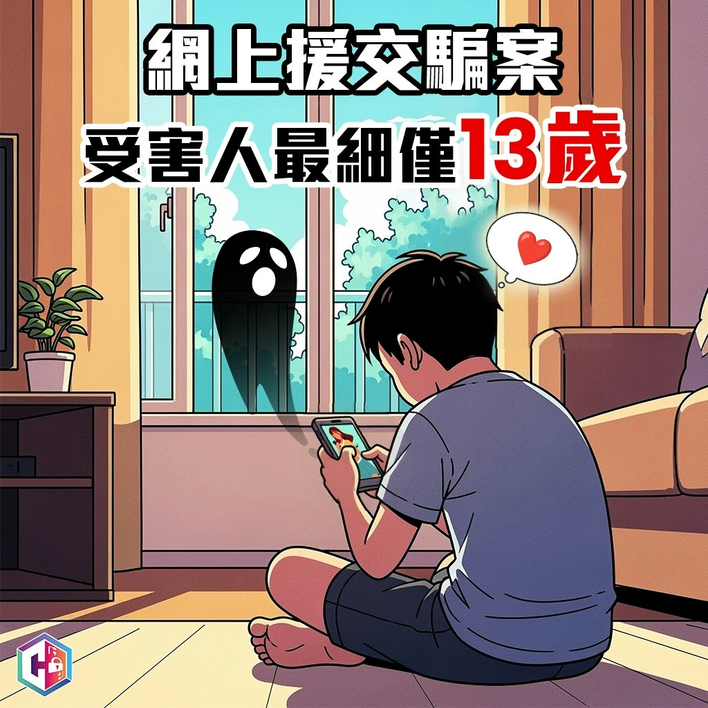 警接80宗網上援交騙案涉$370萬13歲中二男暑假玩IG交友失$5000