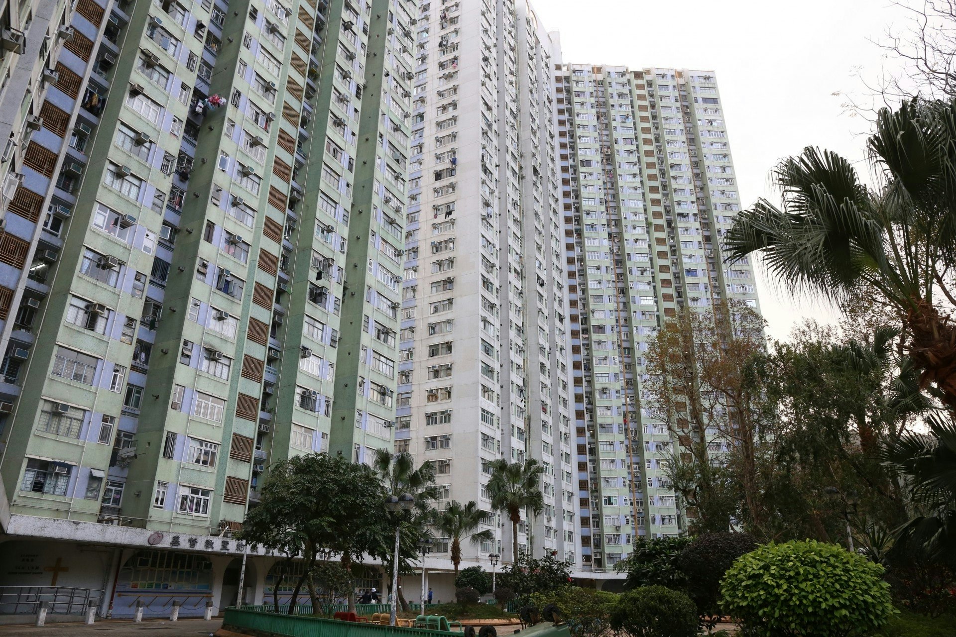 將軍澳寶林邨。 (黃廸雯攝/資料圖片) 將軍澳寶林邨。 (黃廸雯攝/資料圖片)