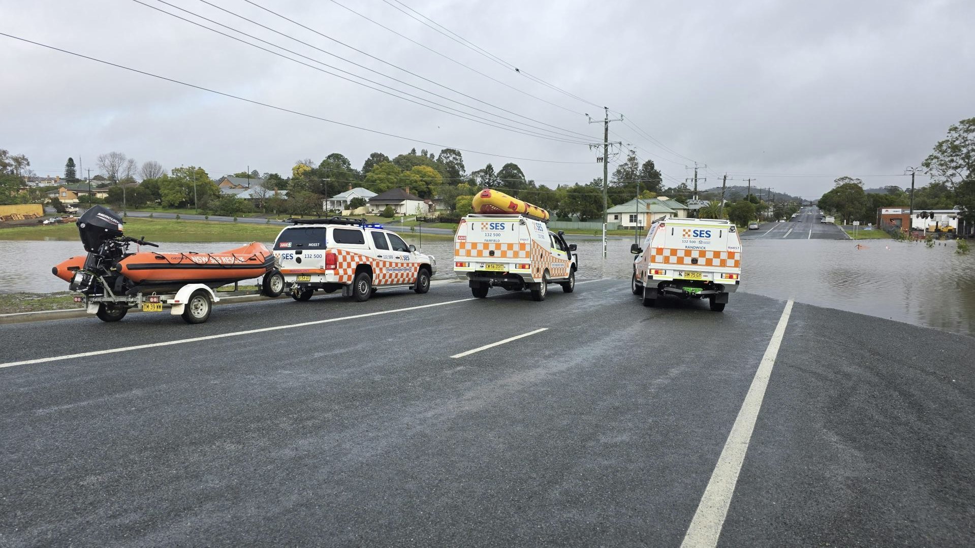 澳大利亚新南威尔士州遭恶劣天气侵袭 1中国籍女子被洪水冲走