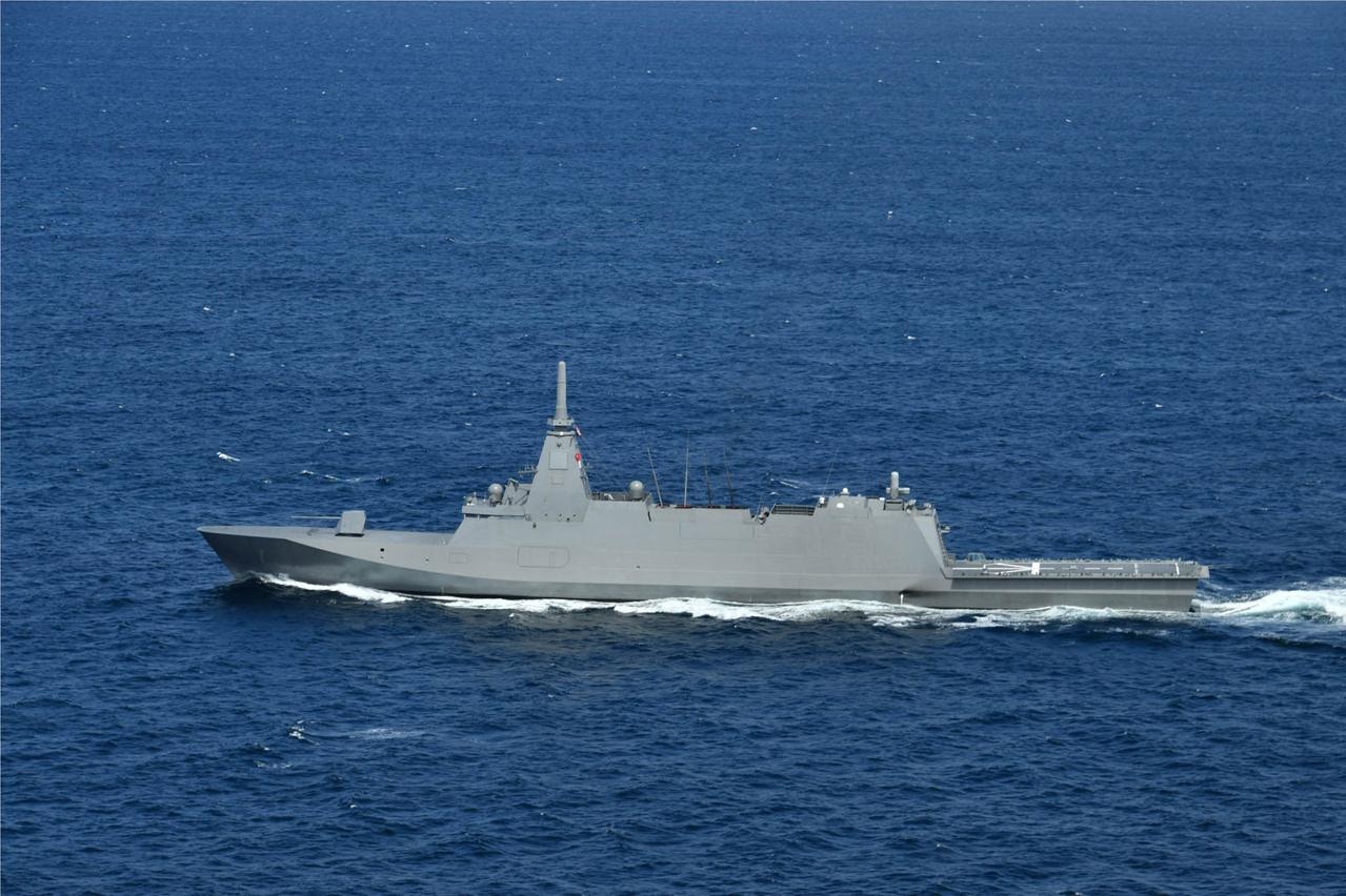 Australia announced last year that it would purchase 11 Mogami-class frigates from Mitsubishi Heavy Industries of Japan, which are expected to enter service in 2030. (Japan Maritime Self-Defense Force website)