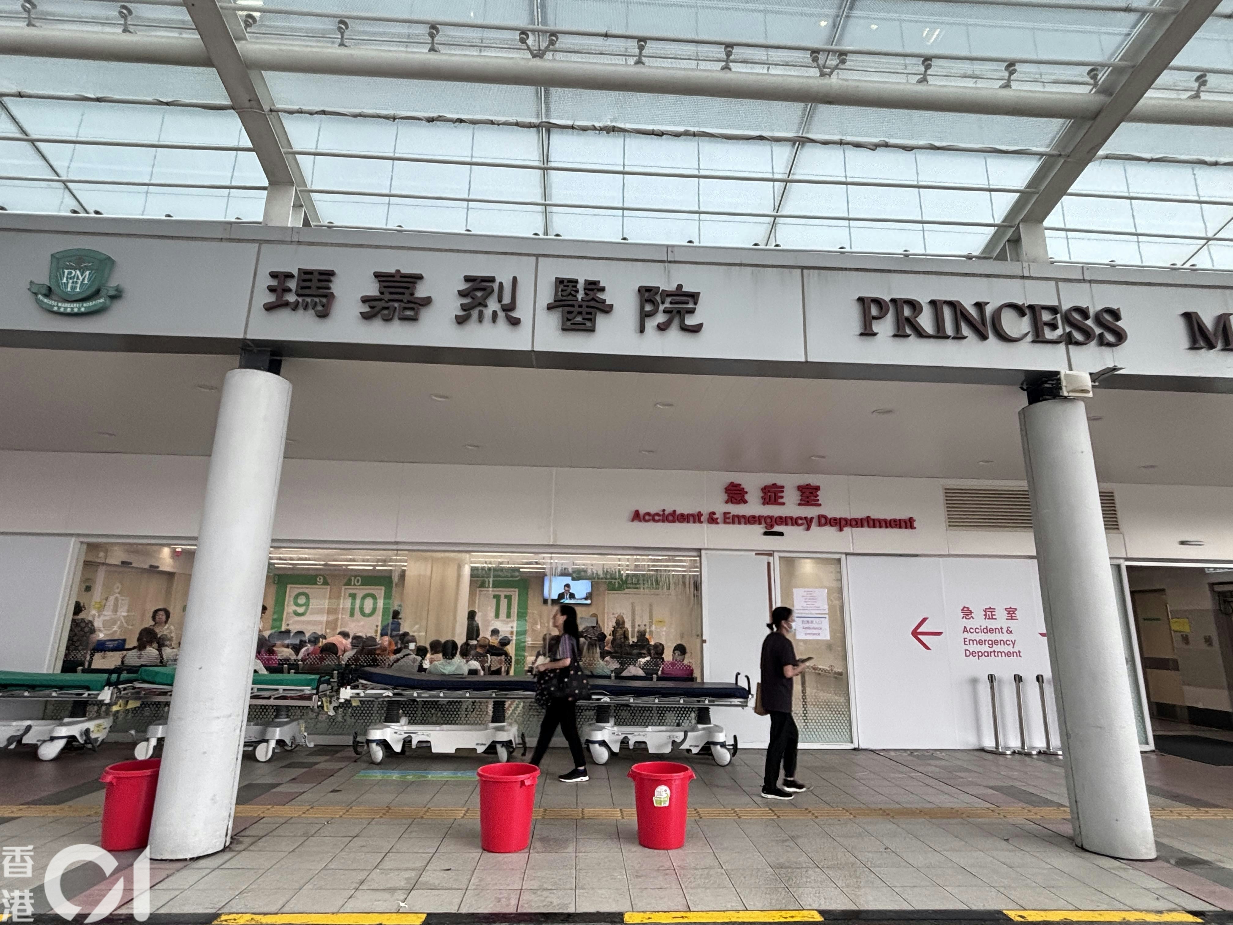 事主被送到瑪嘉烈醫院後陷昏迷，終告不治。（資料圖片/林振華攝）