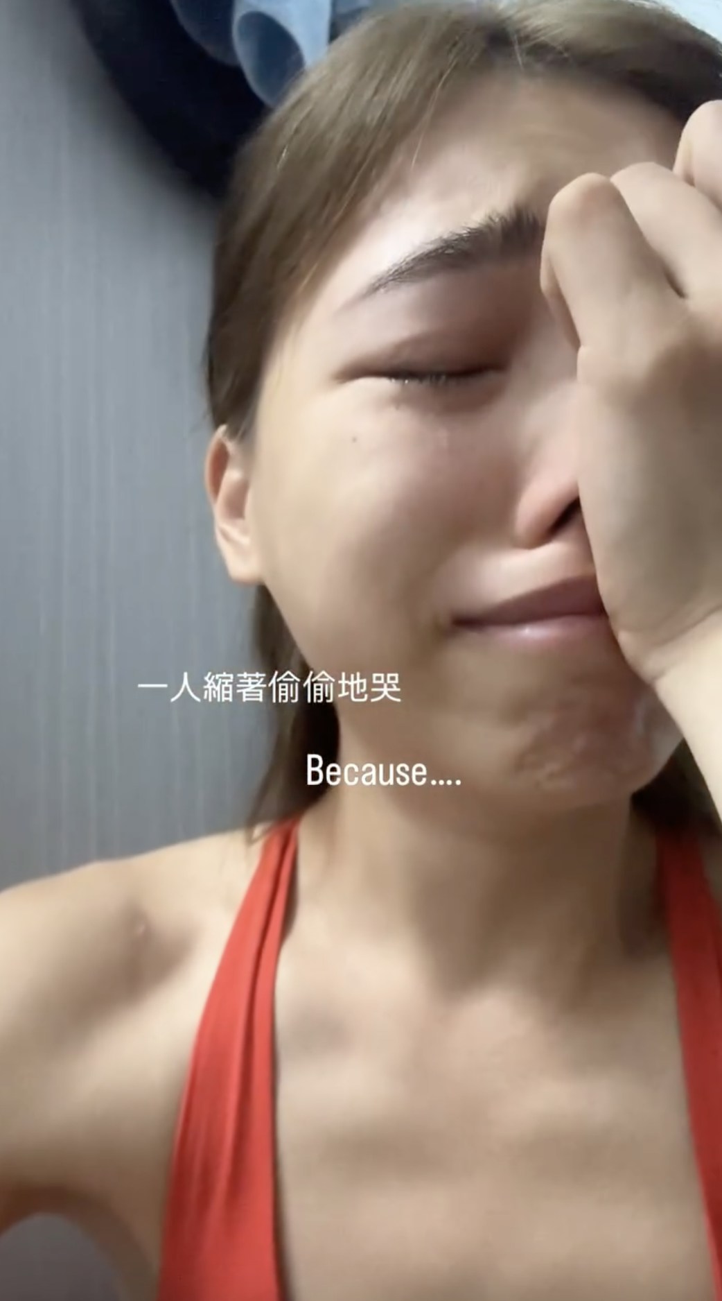 廖慧儀上載爆喊片段。（IG@newayyee_yoga）