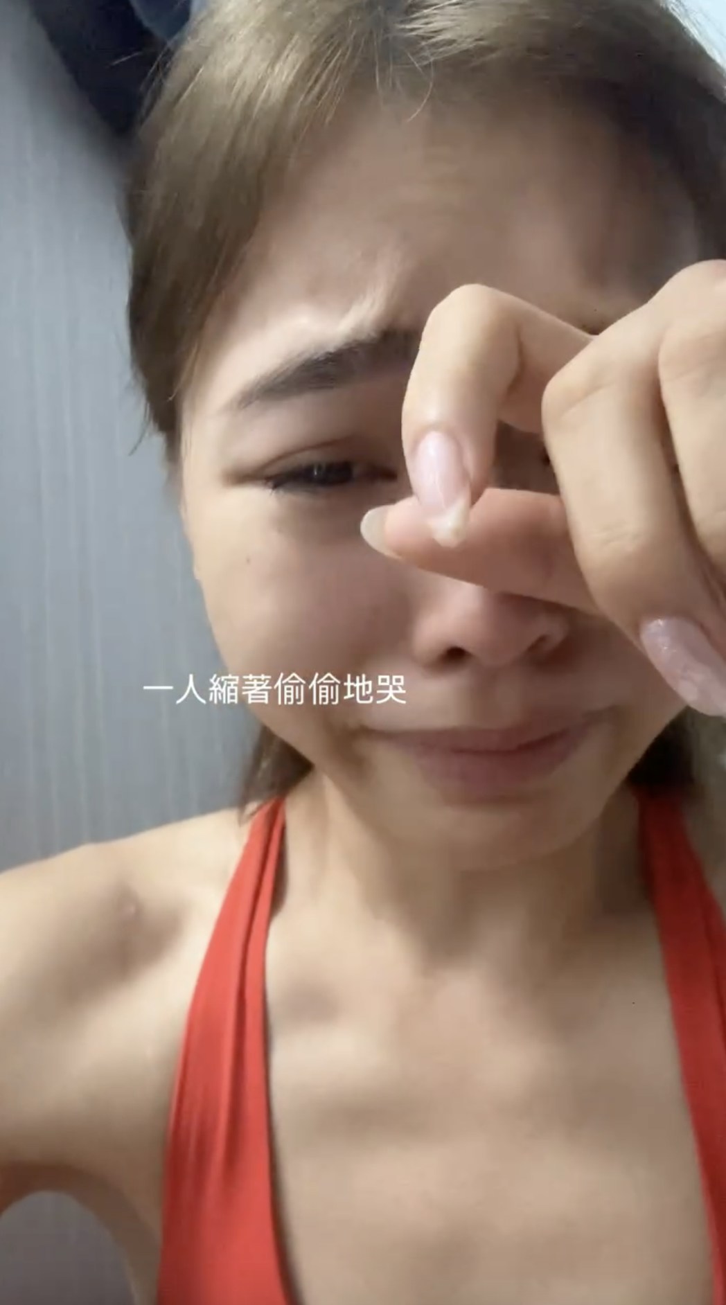廖慧儀上載爆喊片段。（IG@newayyee_yoga）