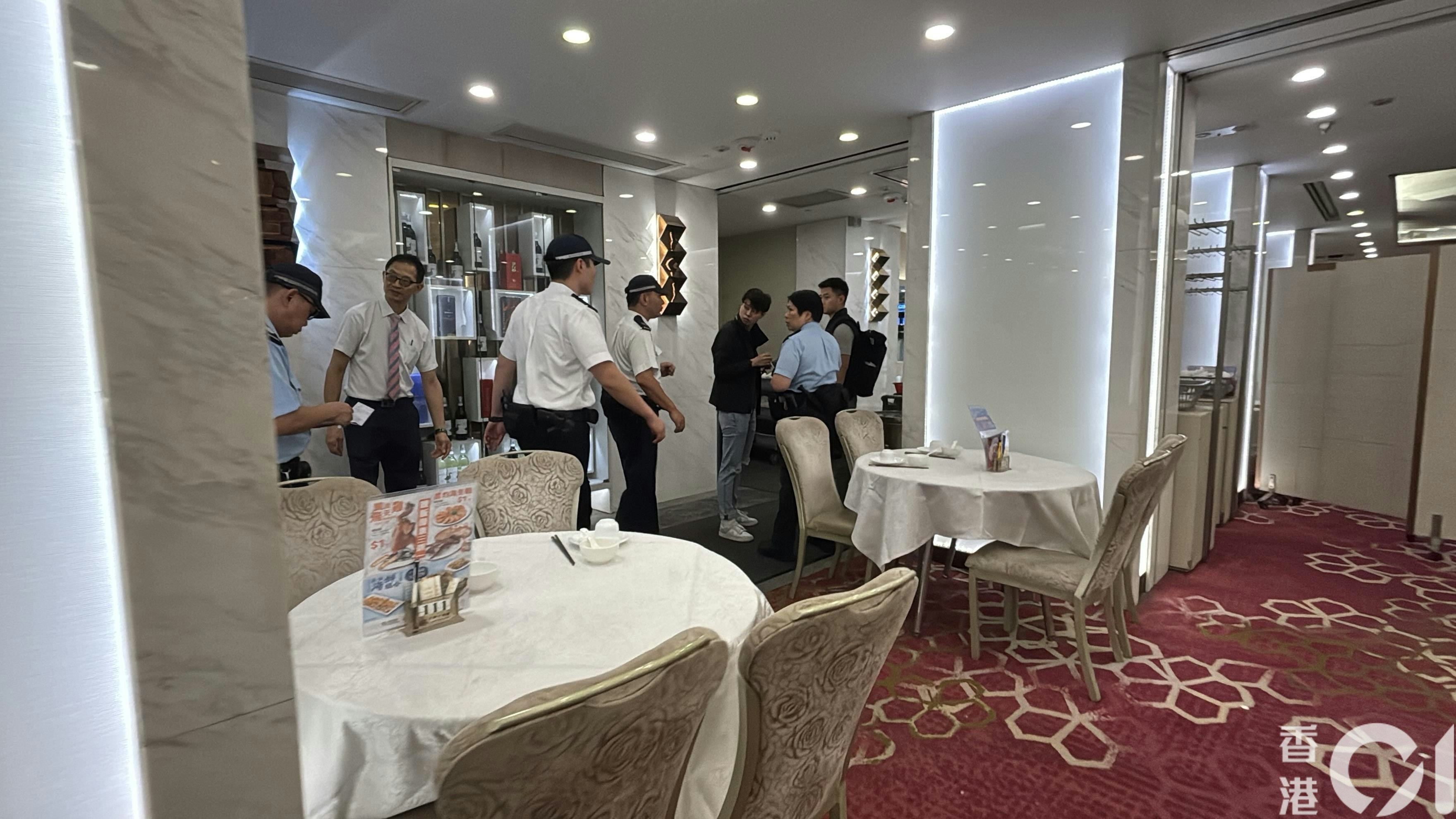 黃大仙警區刑事調查隊第3隊接手跟進。（林振華攝）